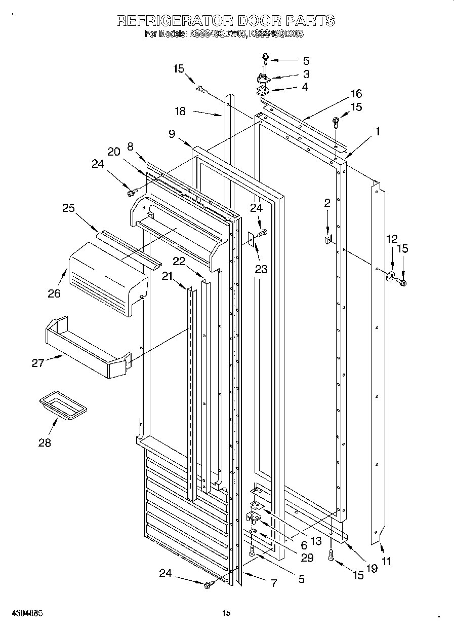 11 - REFRIGERATOR DOOR