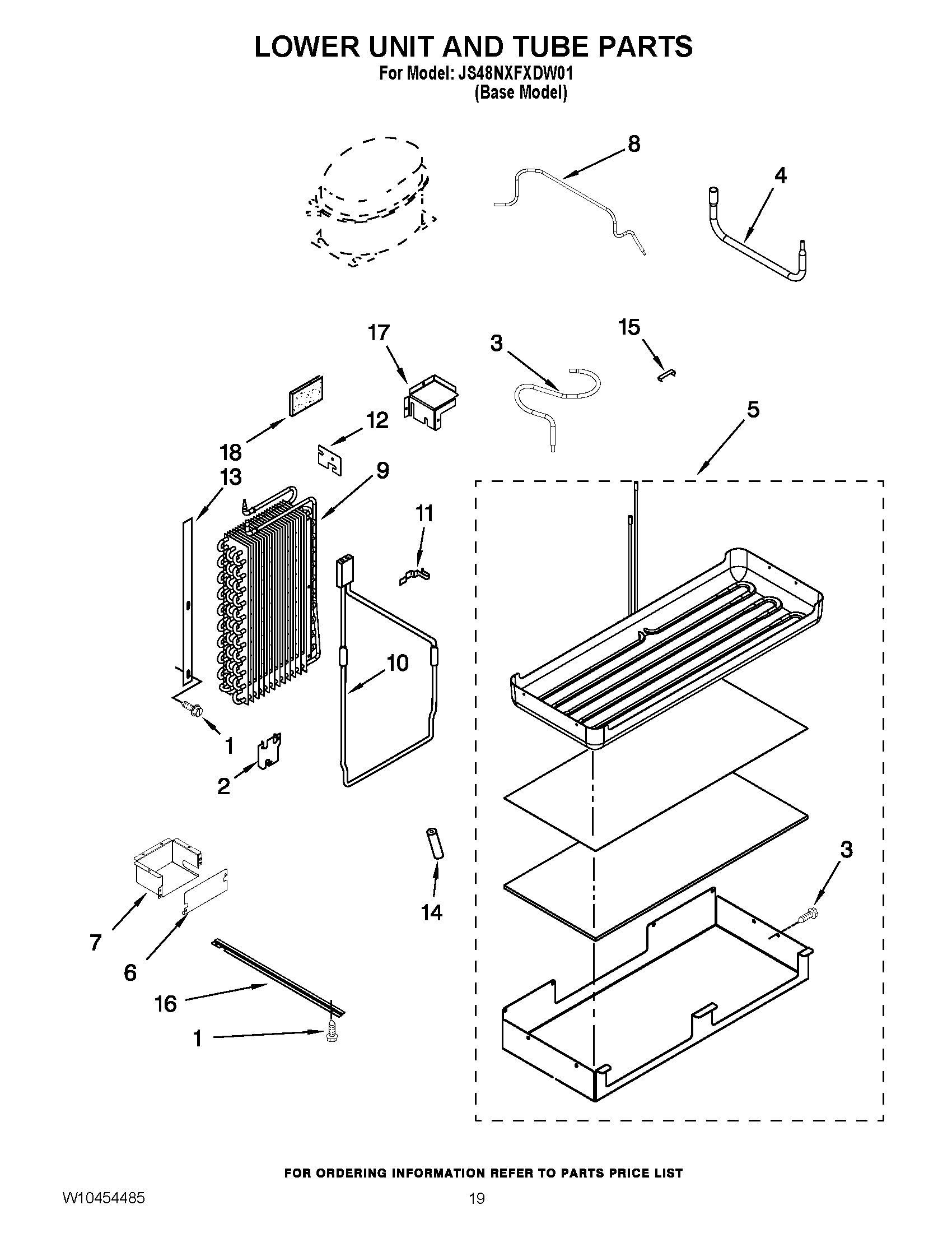 12 - LOWER UNIT AND TUBE PARTS