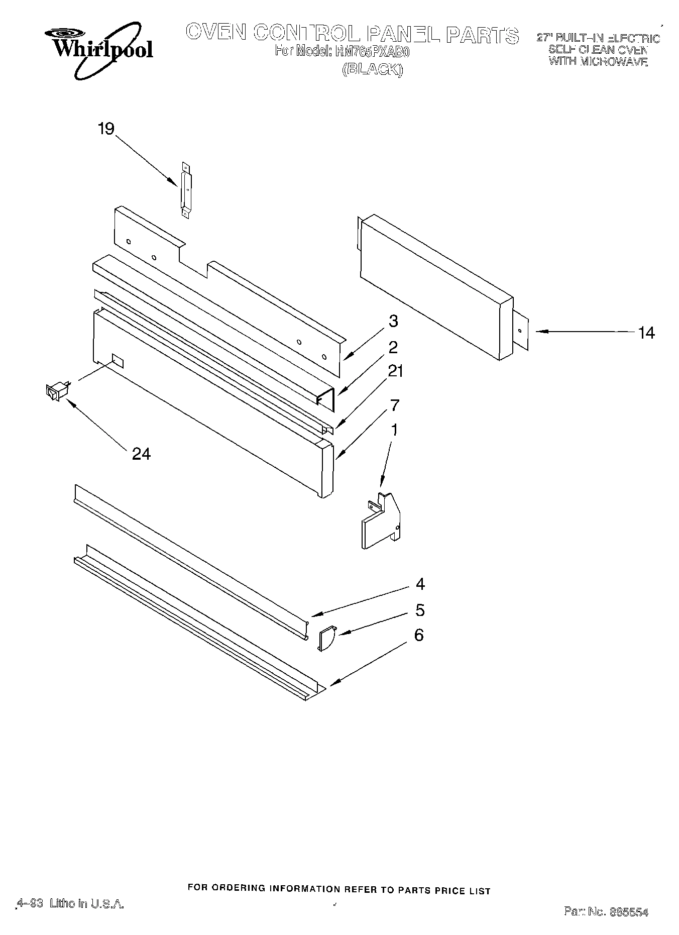 01 - OVEN CONTROL, LITERATURE