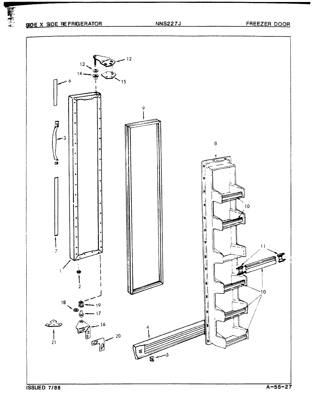 02 - FREEZER DOOR