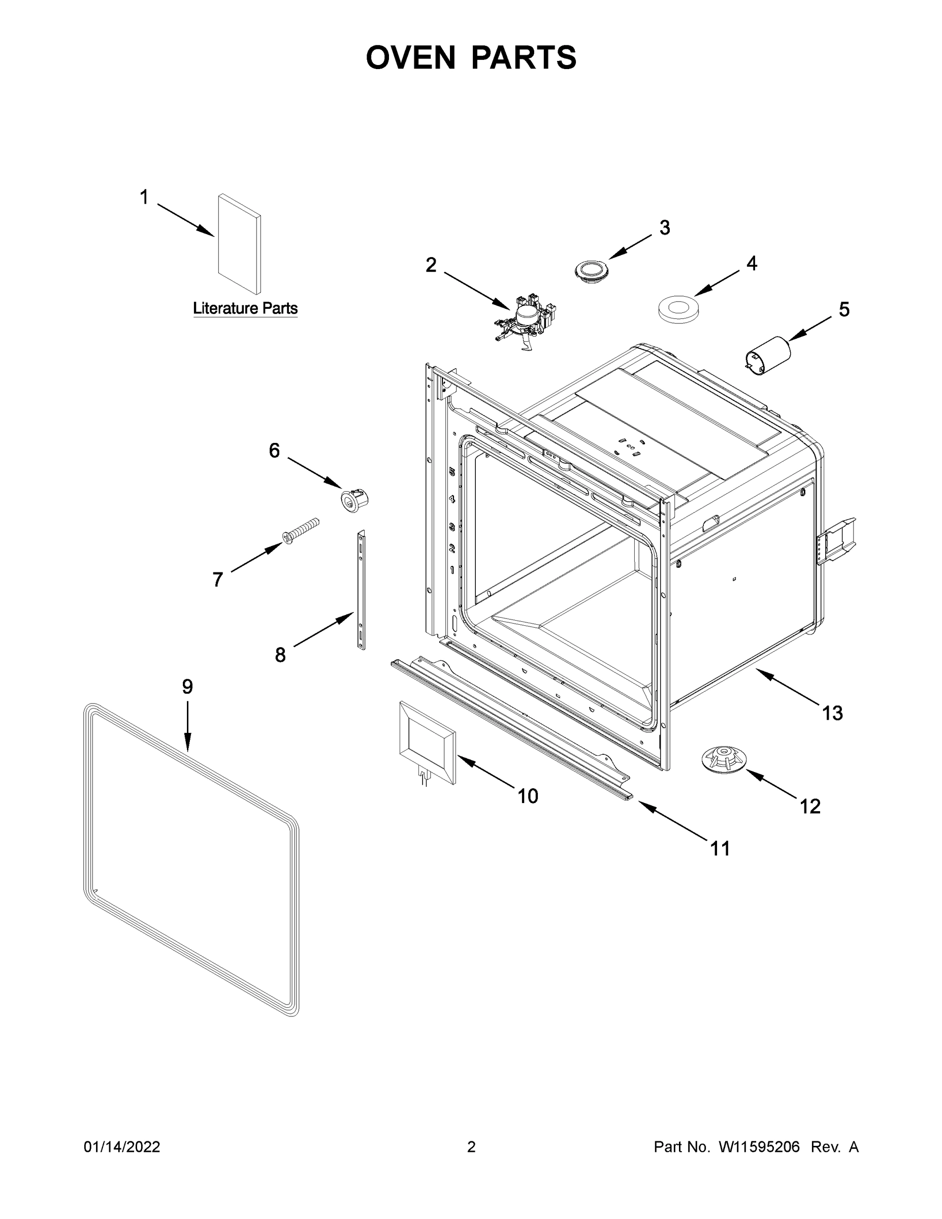 02 - OVEN PARTS