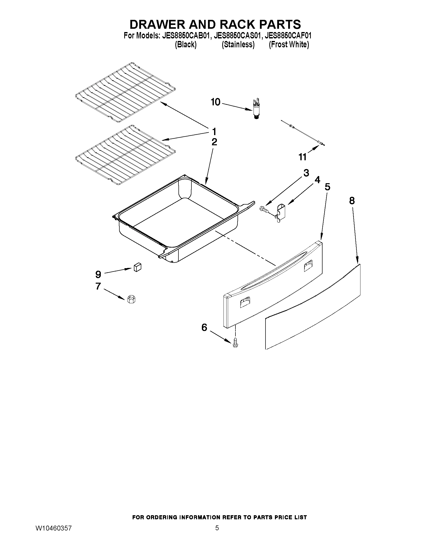04 - DRAWER AND RACK PARTS