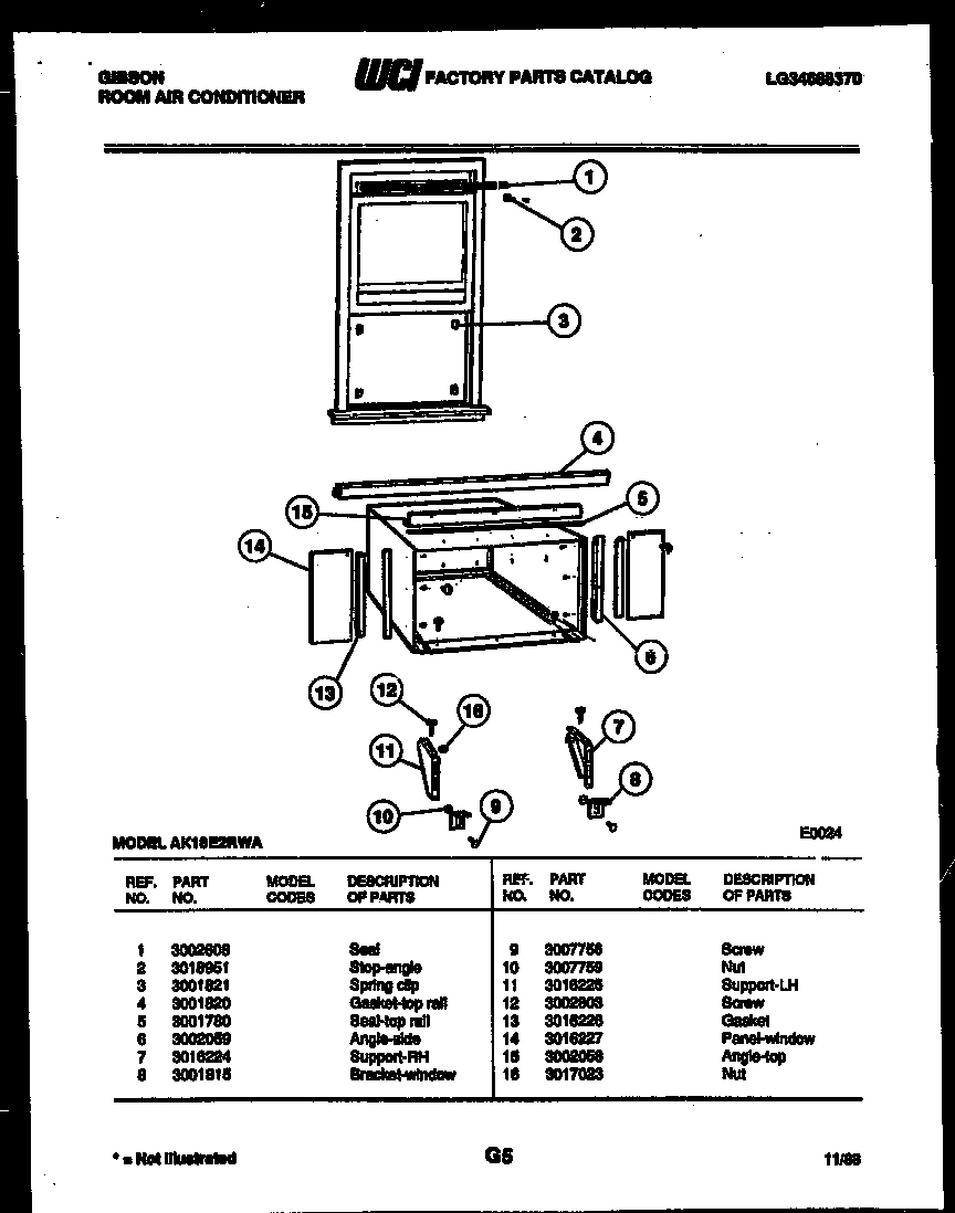 06 - CABINET AND INSTALLATION PARTS