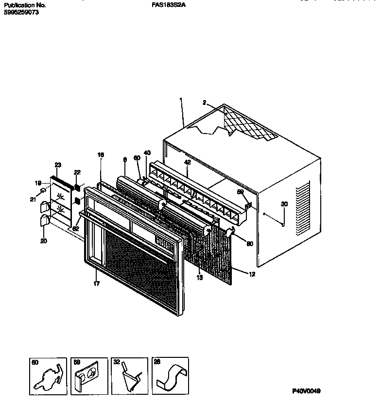 02 - CABINET FRONT AND WRAPPER