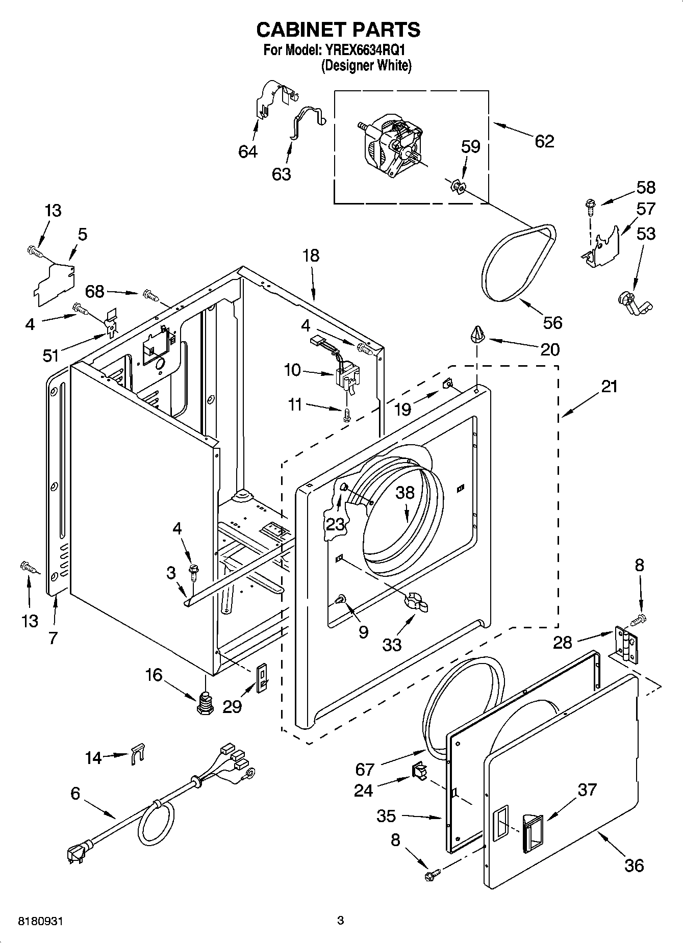 02 - CABINET PARTS