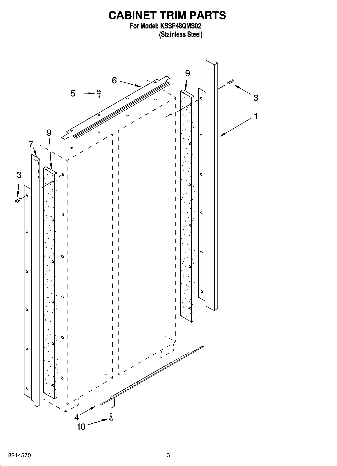 02 - CABINET TRIM PARTS
