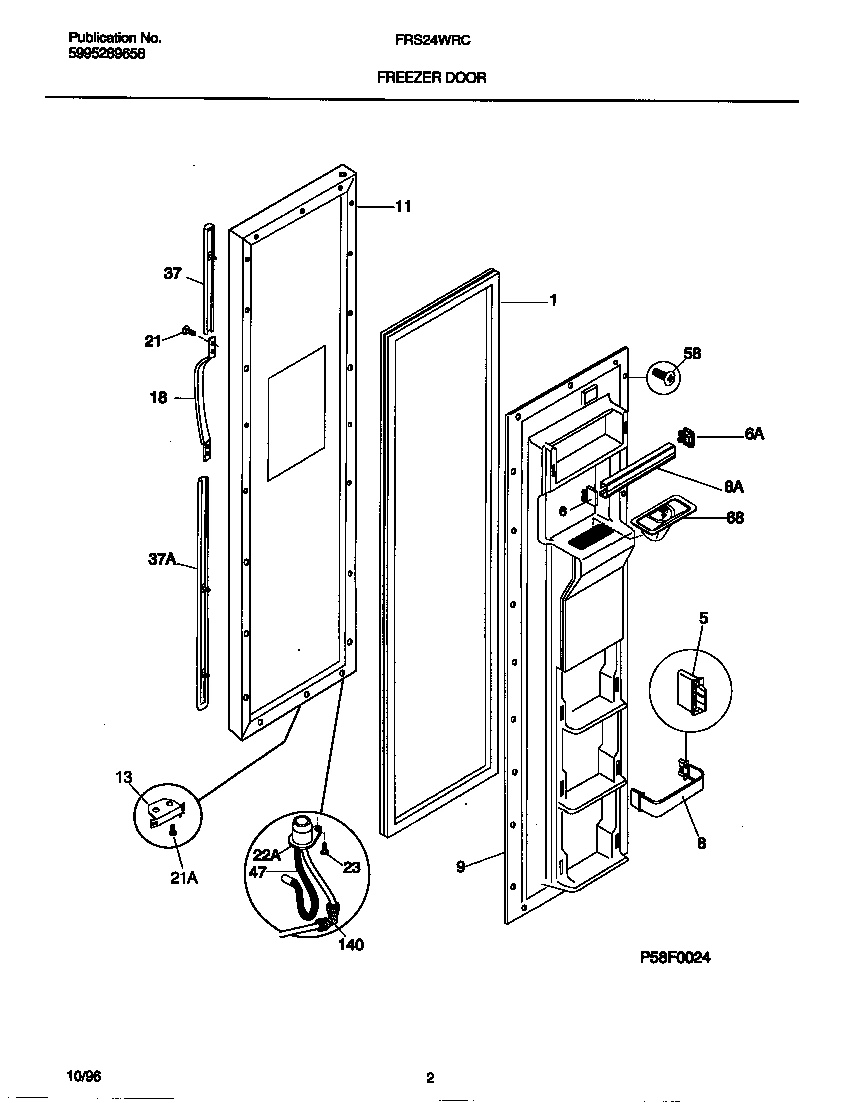 02 - FREEZER DOOR