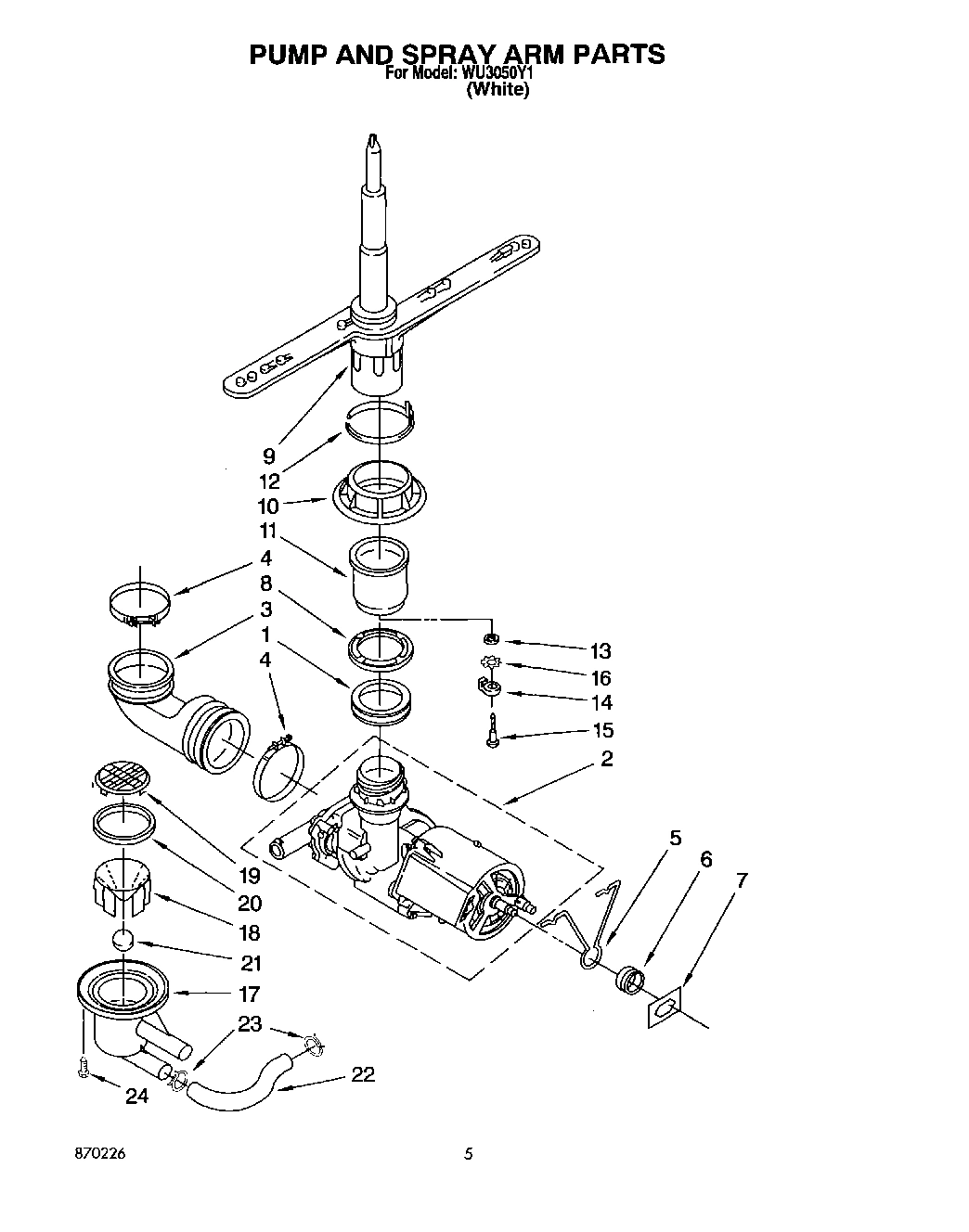04 - PUMP AND SPRAY ARM