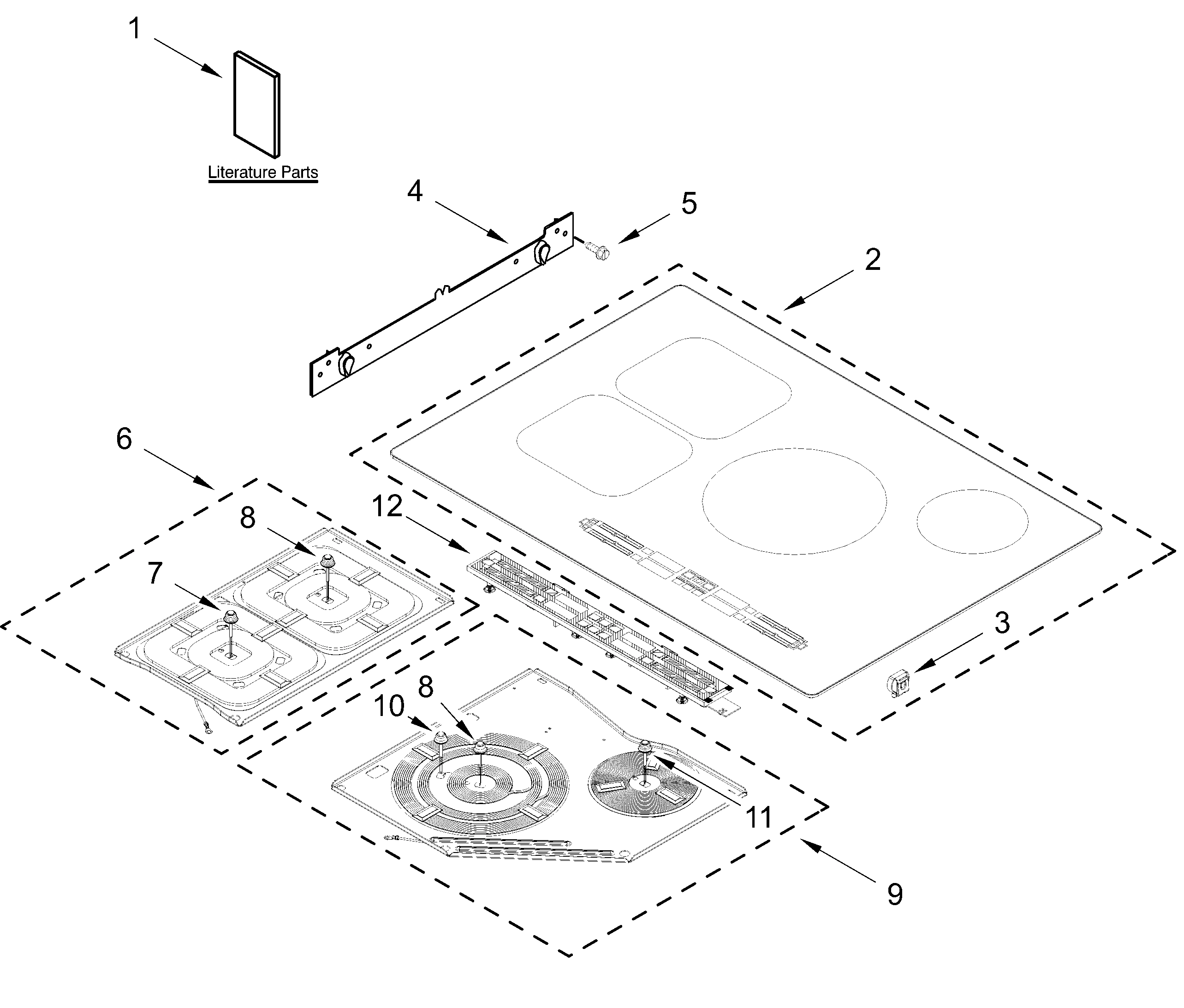 COOKTOP PARTS