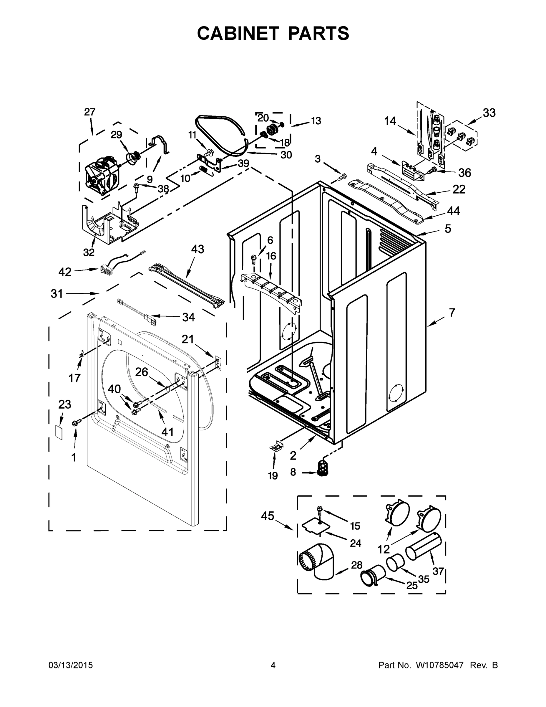 03 - CABINET PARTS
