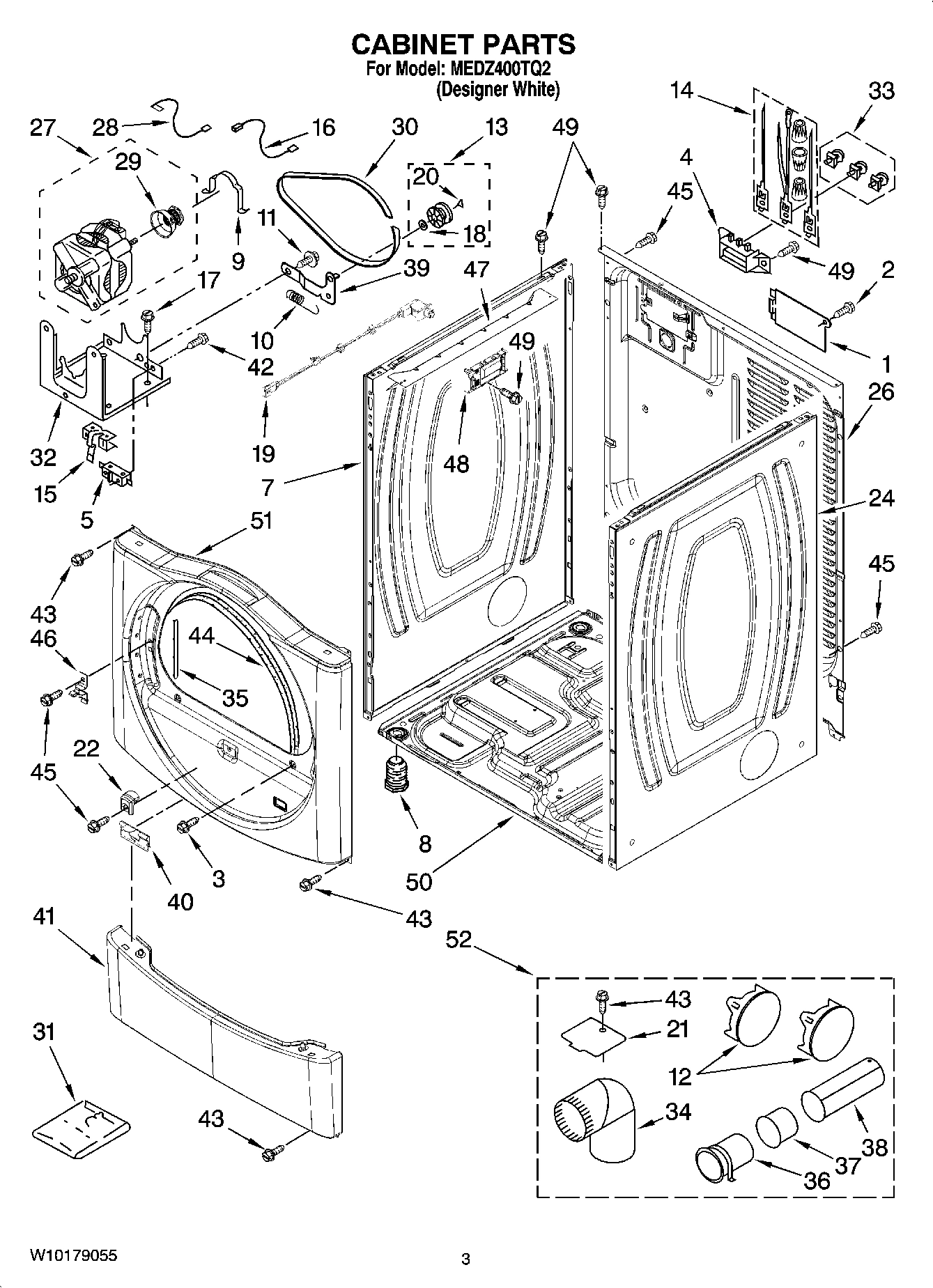 02 - CABINET PARTS