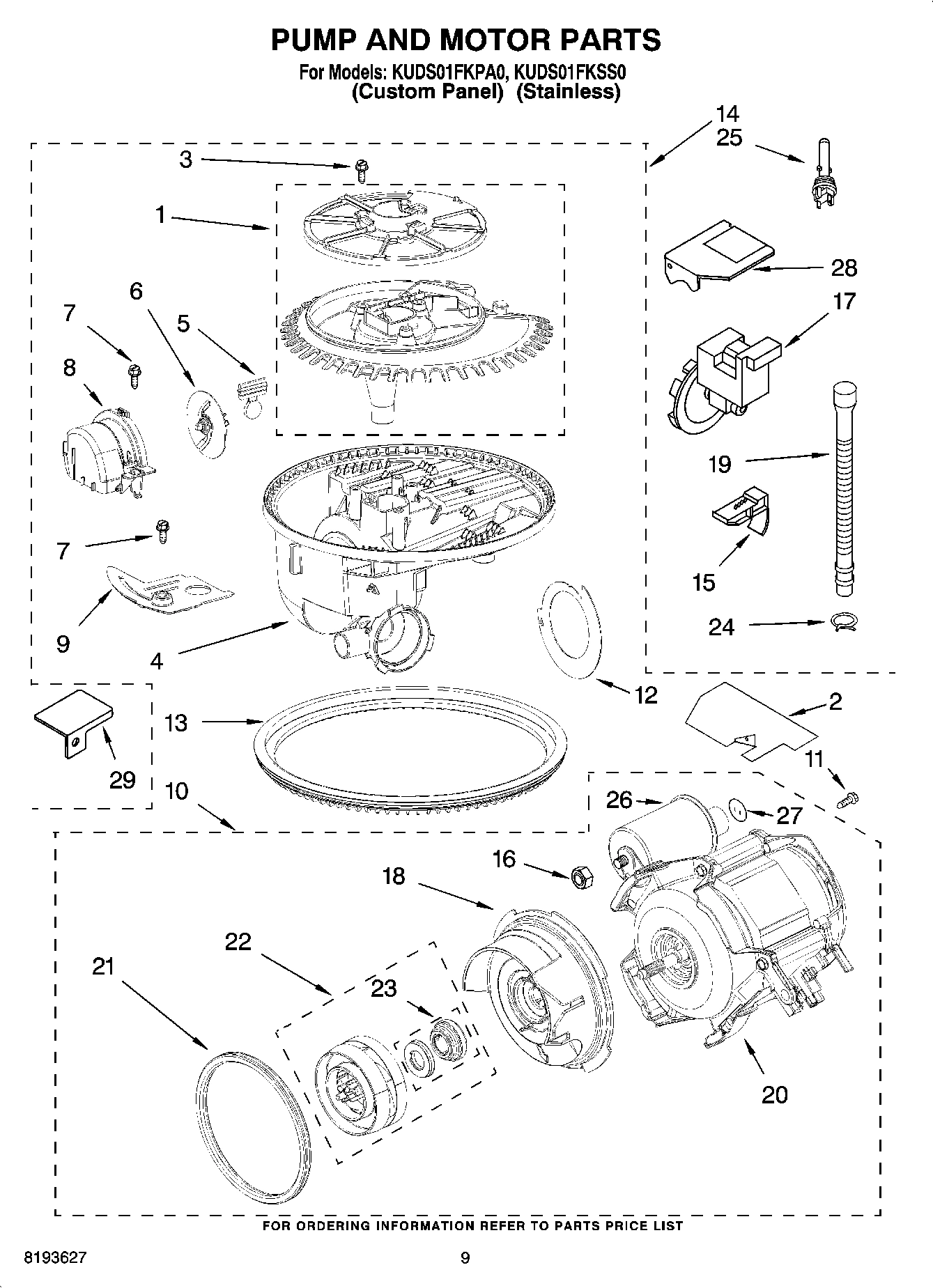 08 - PUMP AND MOTOR PARTS