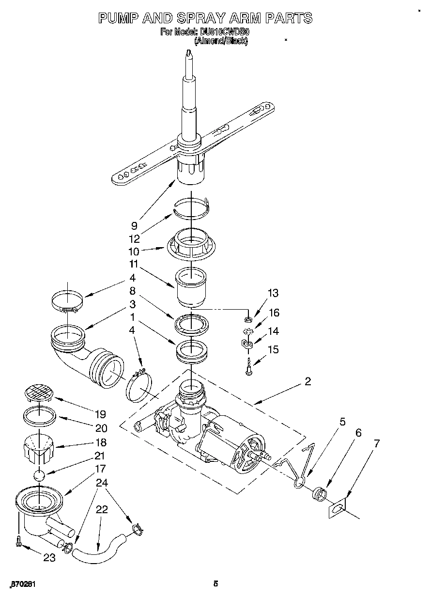 04 - PUMP AND SPRAY ARM