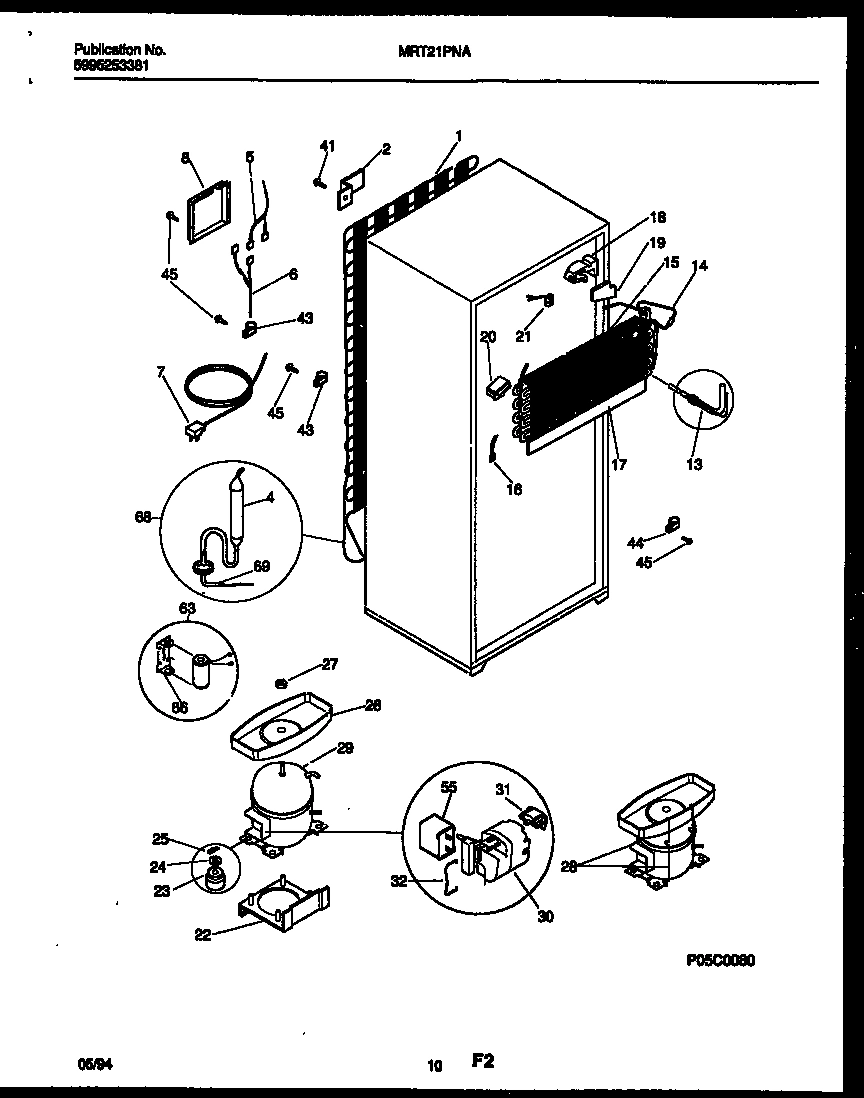 06 - SYSTEM AND AUTOMATIC DEFROST PARTS
