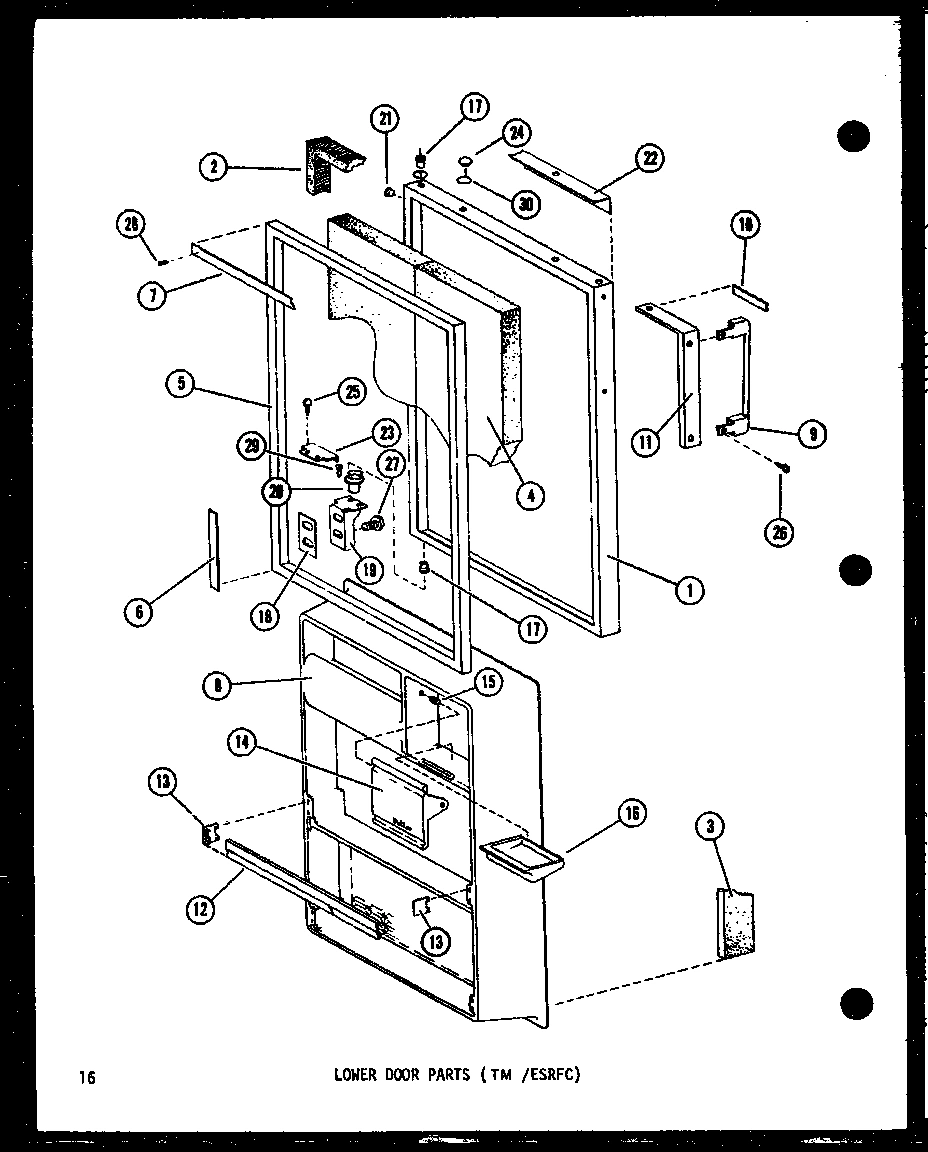 04 - LOWER DOOR PARTS (TM/ESRFC)