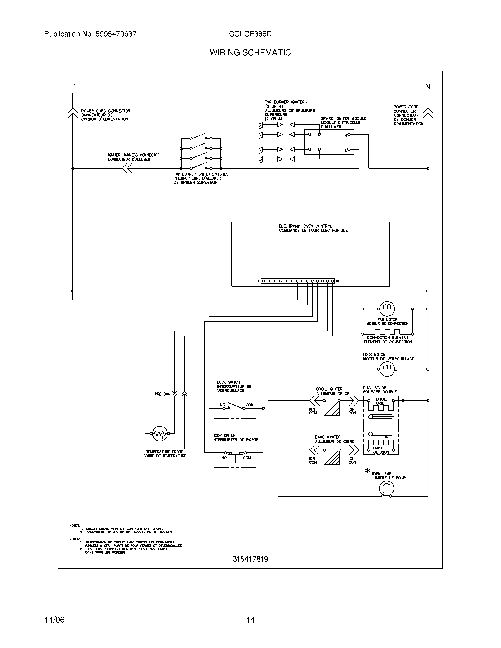 12 - WIRING SCHEMATIC