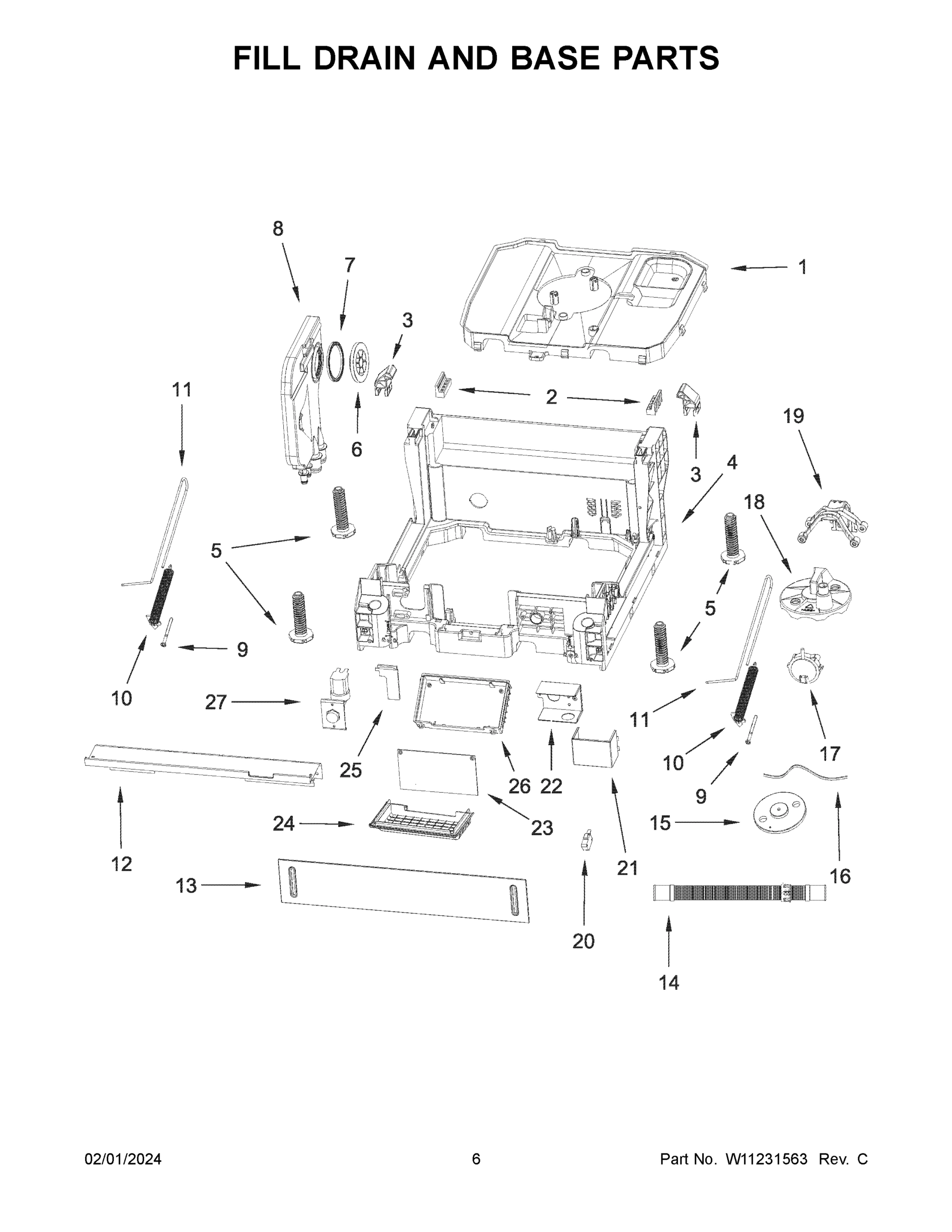 04 - FILL DRAIN AND BASE PARTS