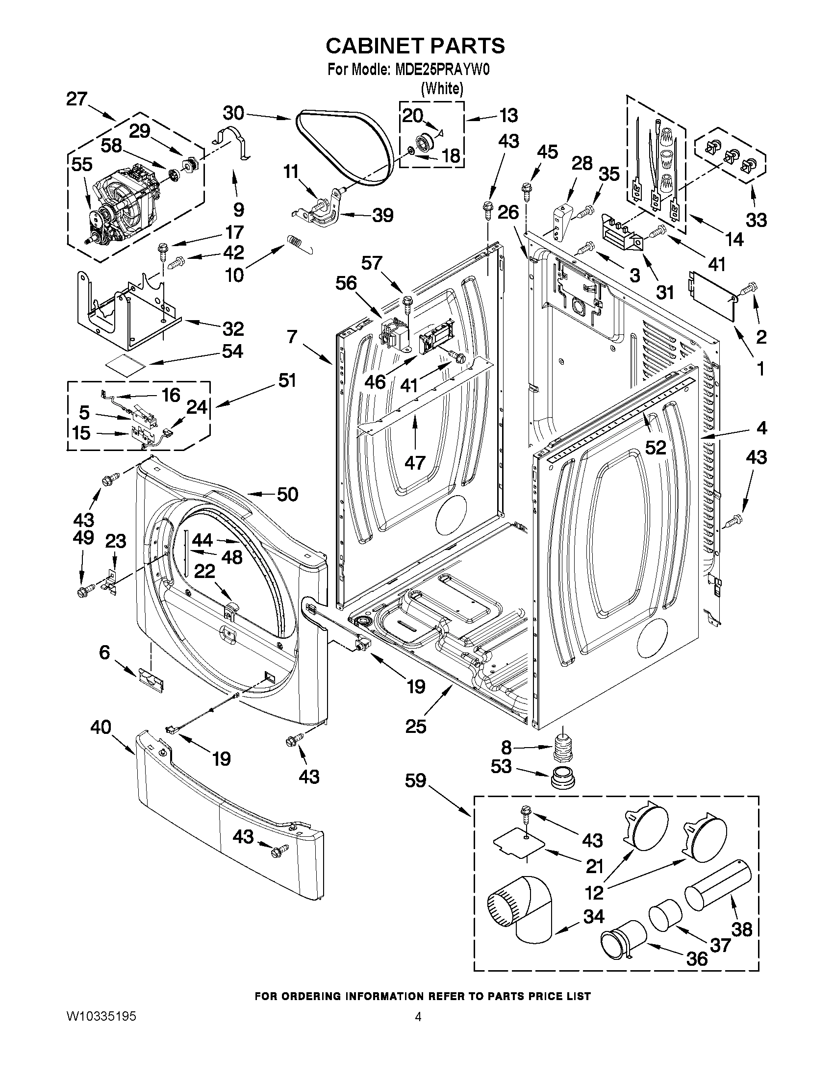 02 - CABINET PARTS