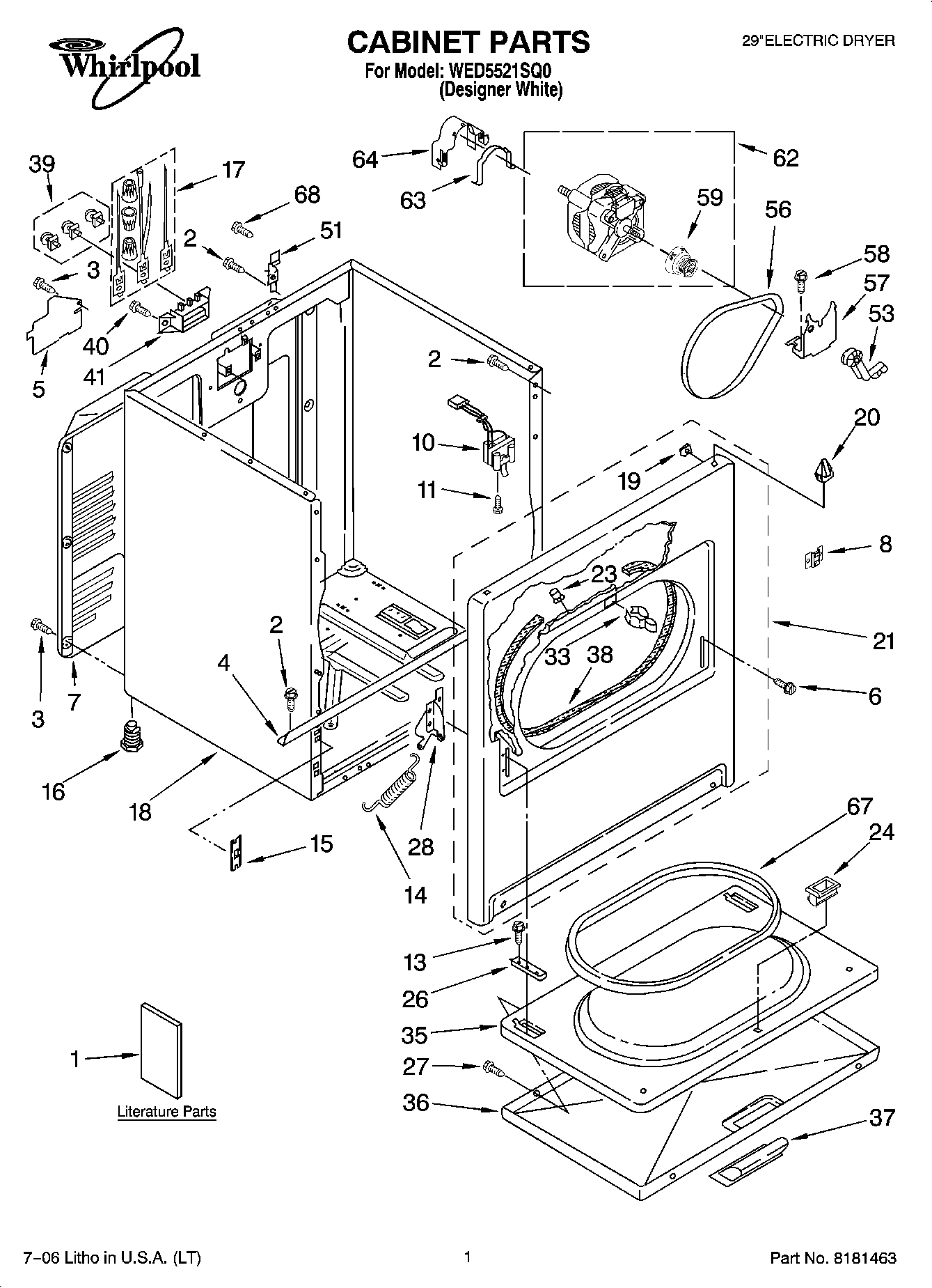 01 - CABINET PARTS