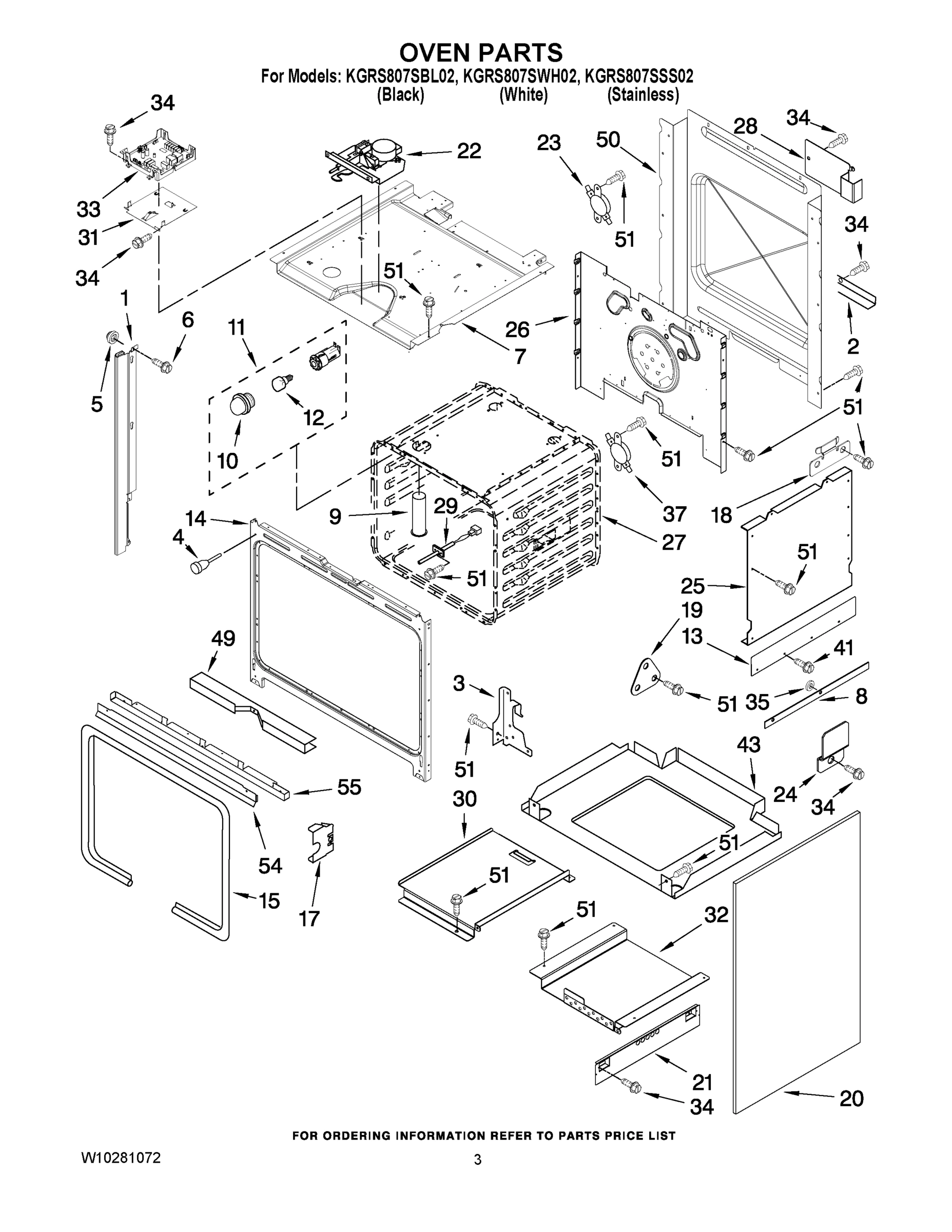 02 - OVEN PARTS