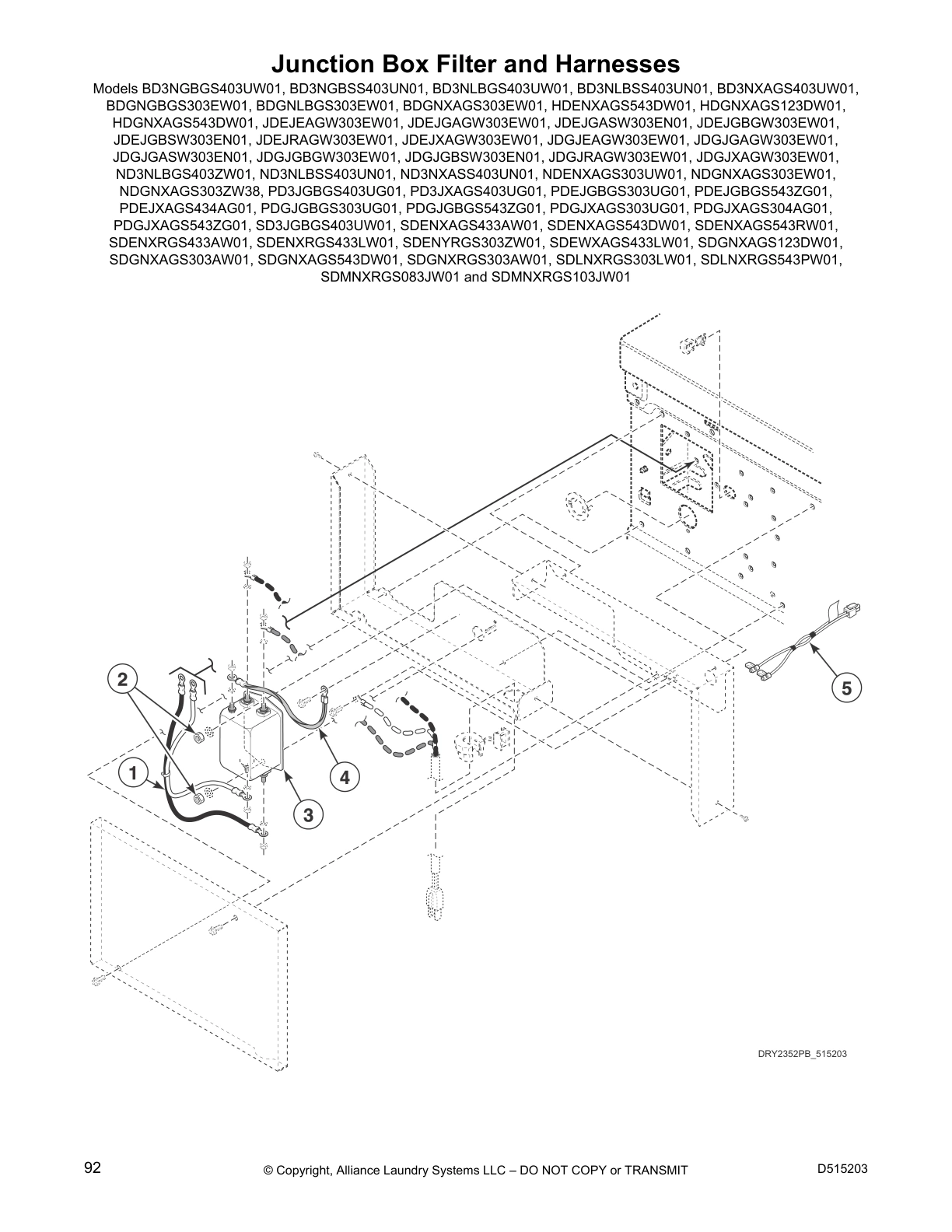 Junction Box Filter and Harnesses