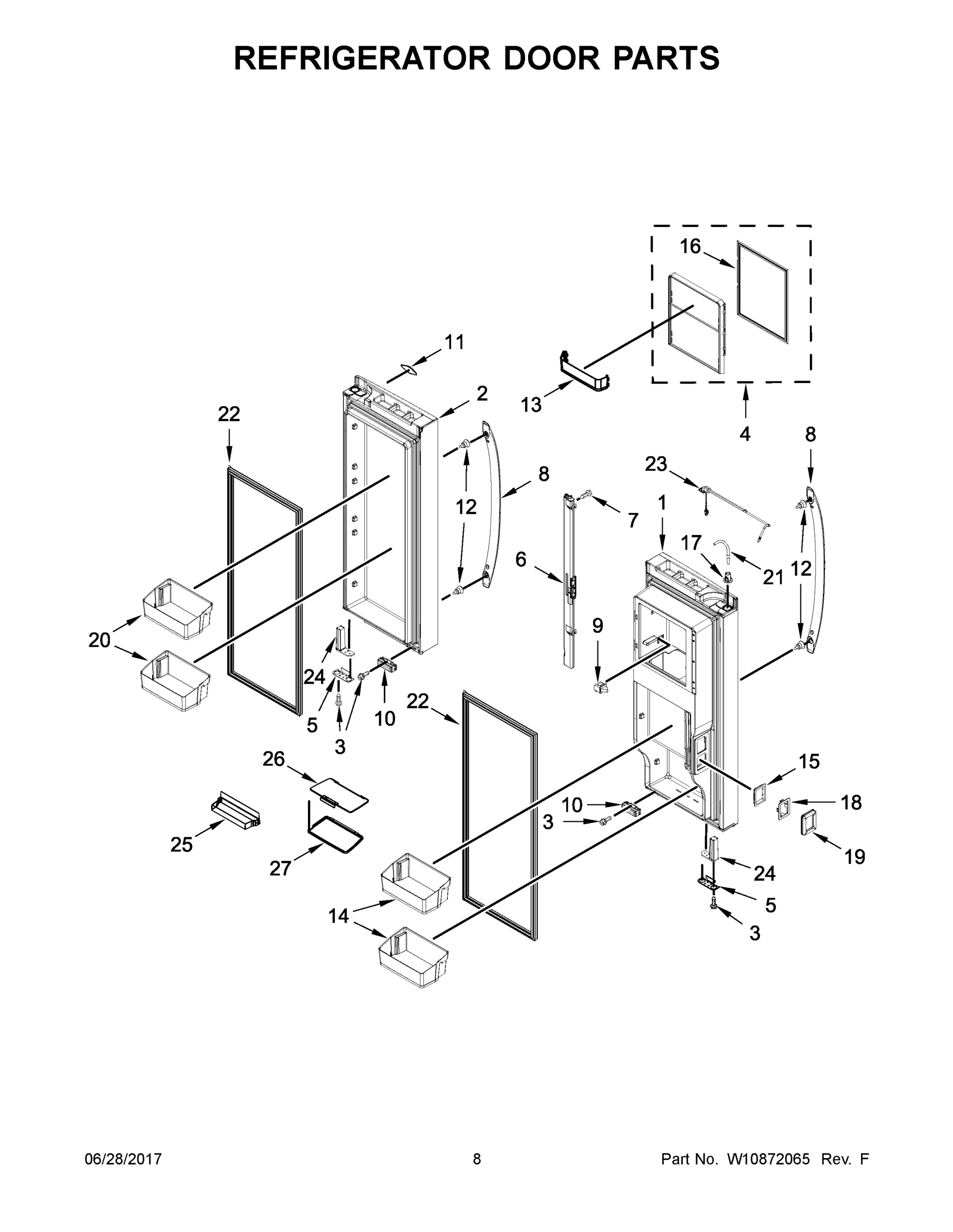 05 - REFRIGERATOR DOOR PARTS