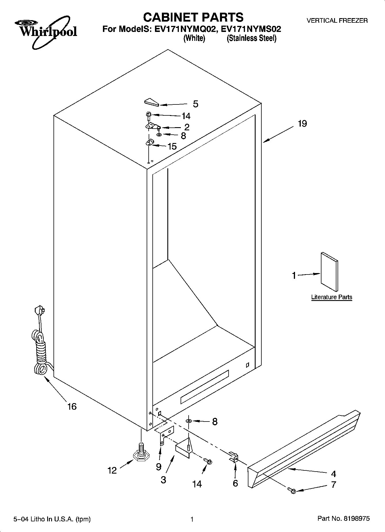 01 - CABINET PARTS