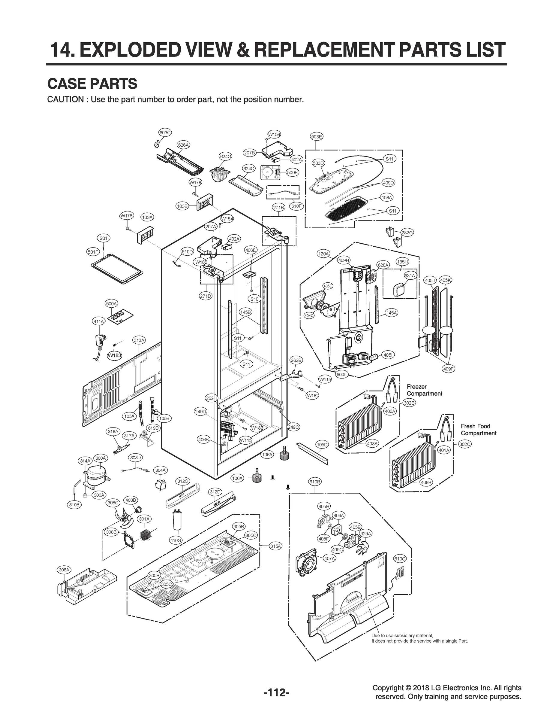 CASE PARTS