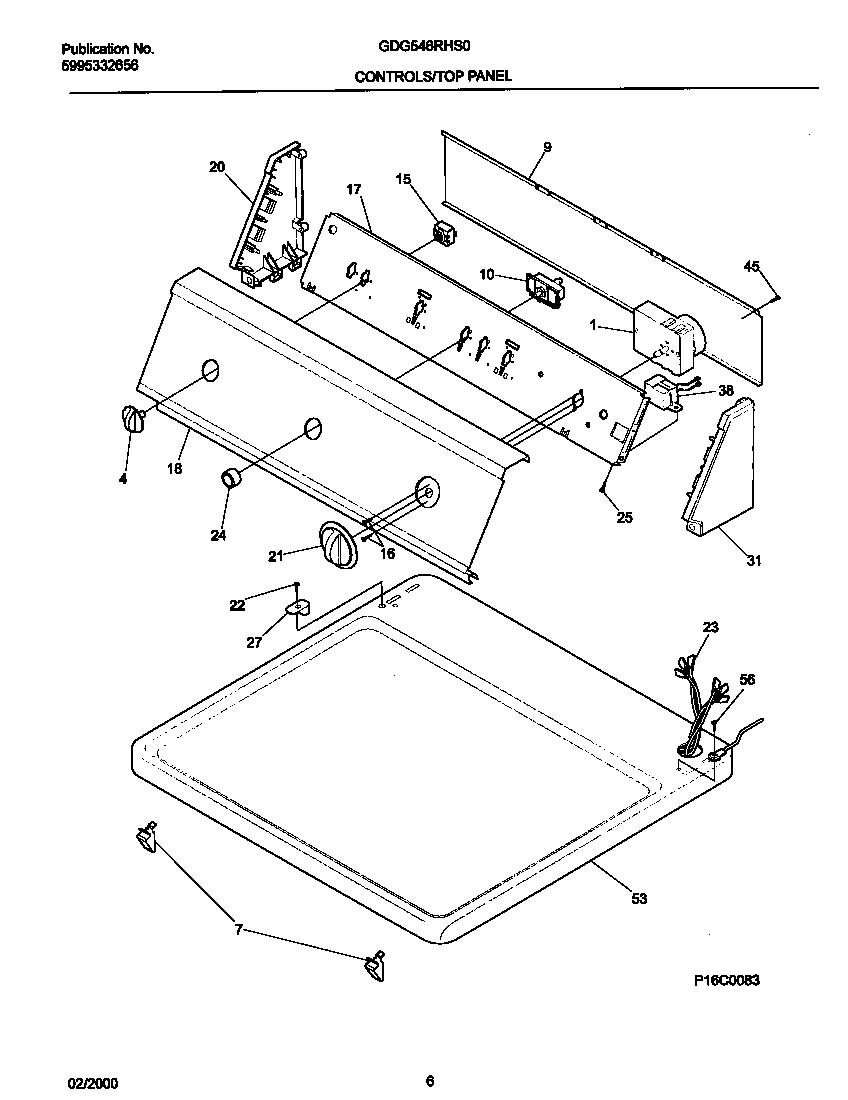 04 - P16C0083 CONTROL PANEL