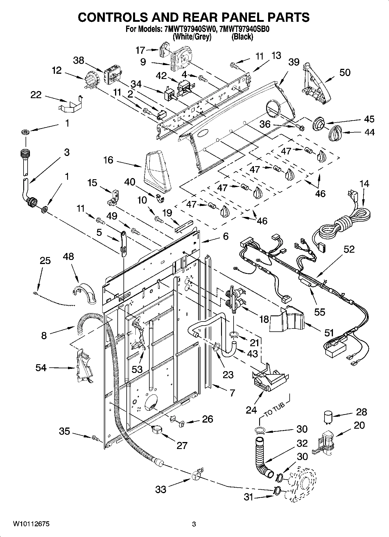02 - CONTROLS AND REAR PANEL PARTS