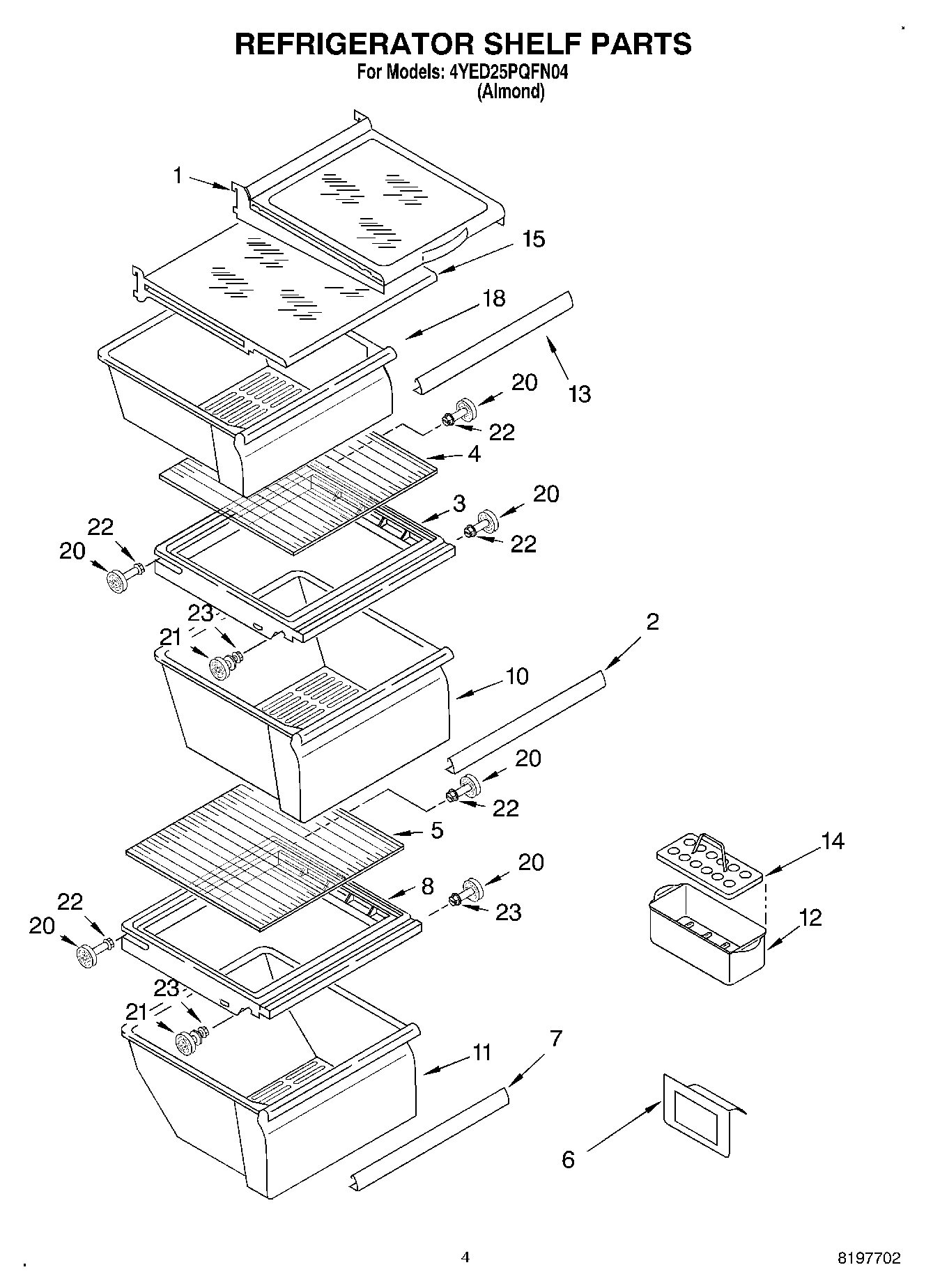 03 - REFRIGERATOR SHELF