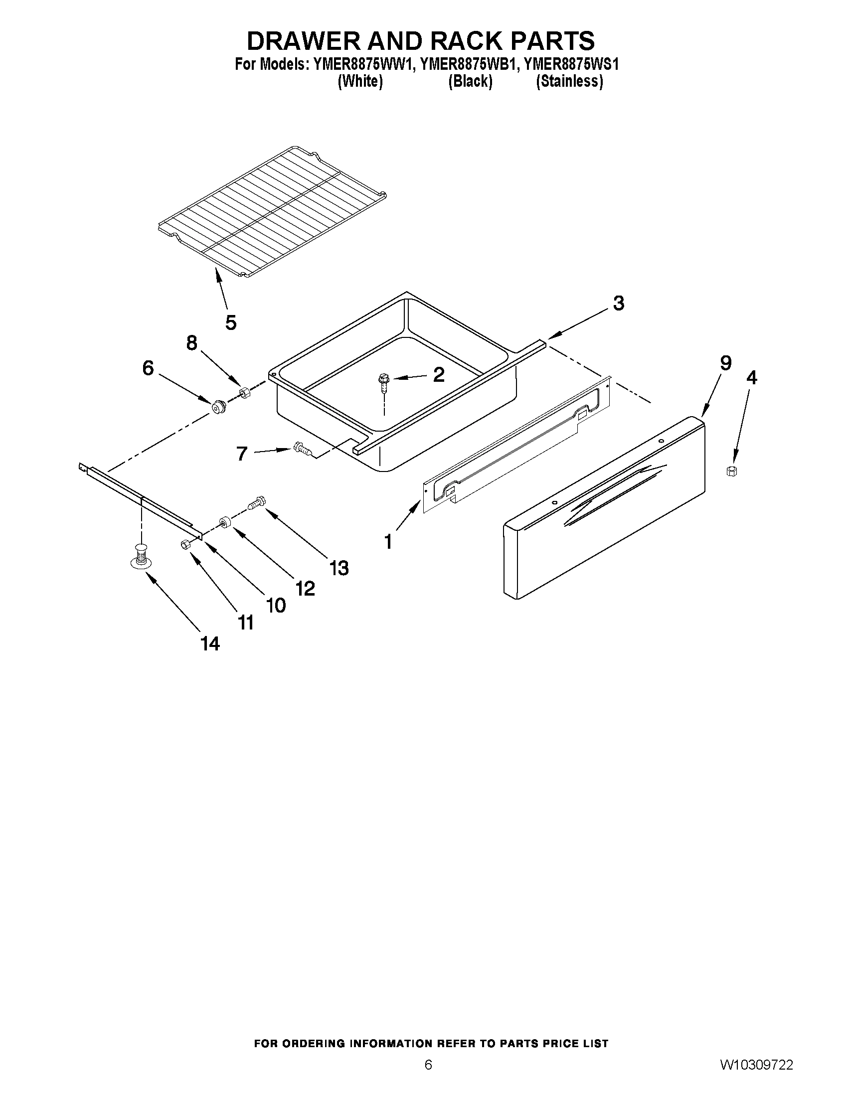 05 - DRAWER AND RACK PARTS