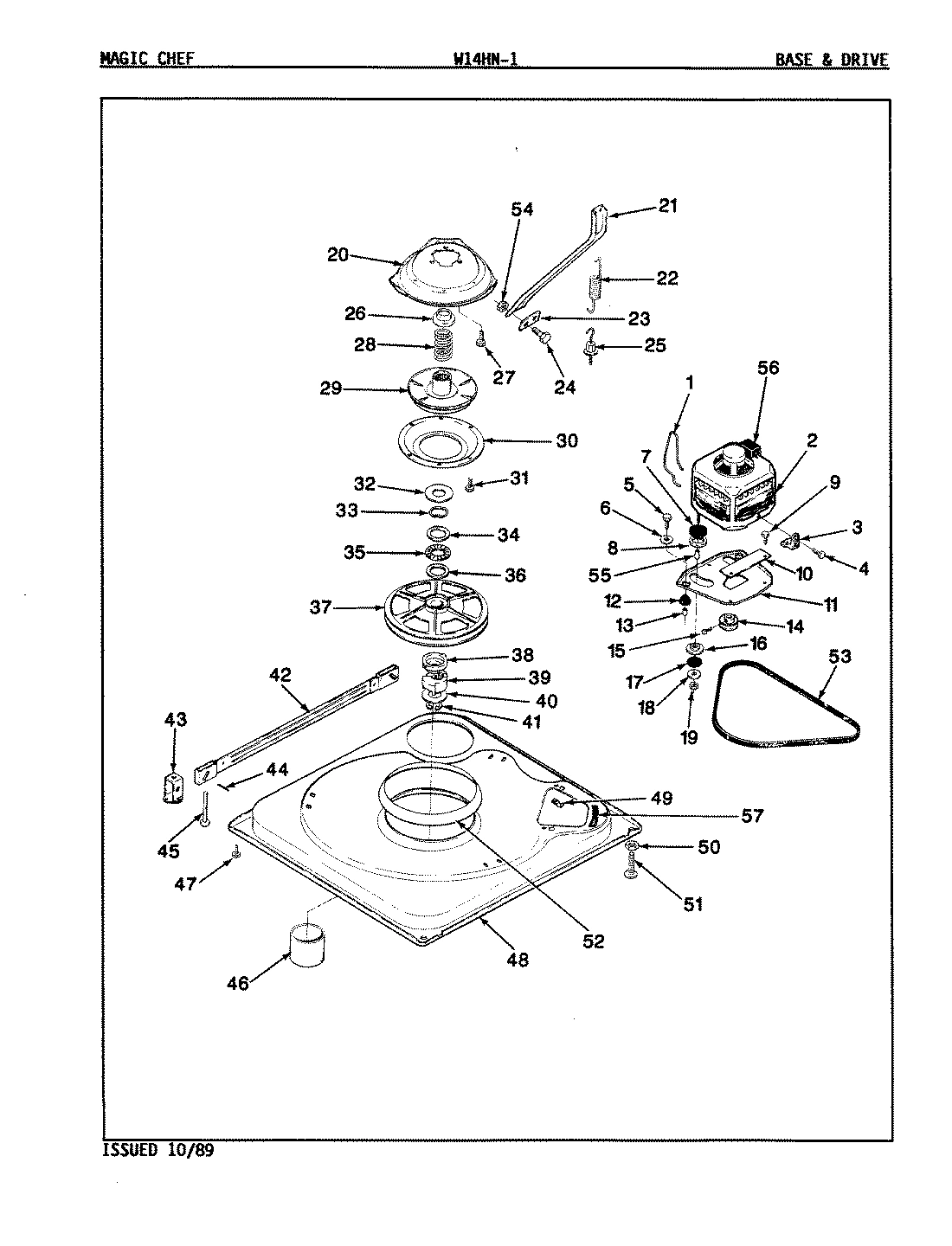 01 - BASE & DRIVE (W14HN-1)(REV. A-B)