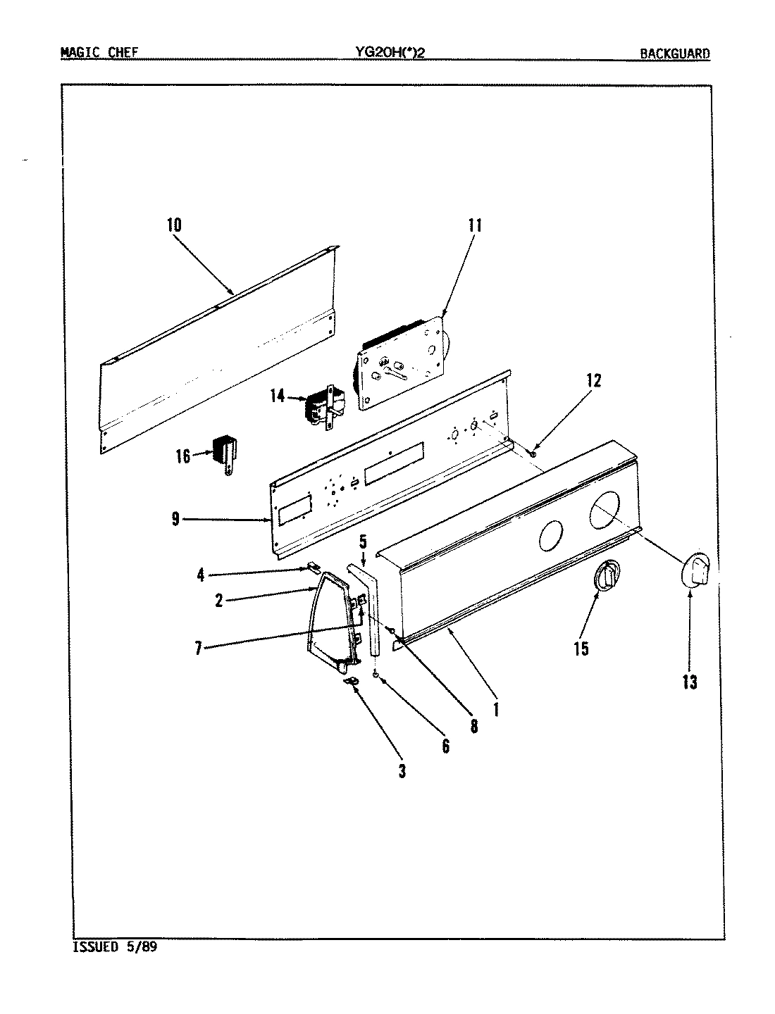02 - CONTROL PANEL (YG20H2)(REV. E)