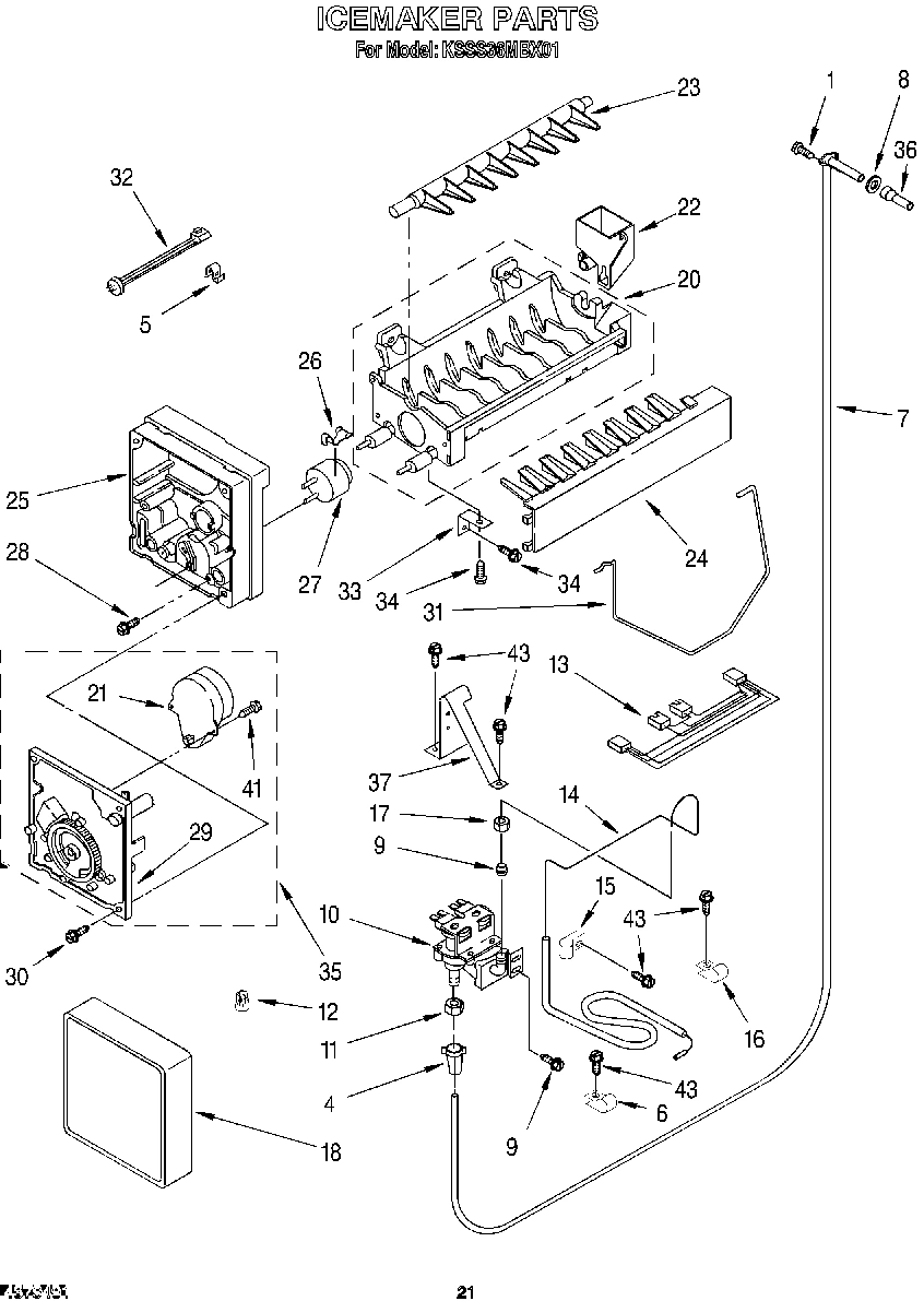 14 - ICEMAKER, LITERATURE