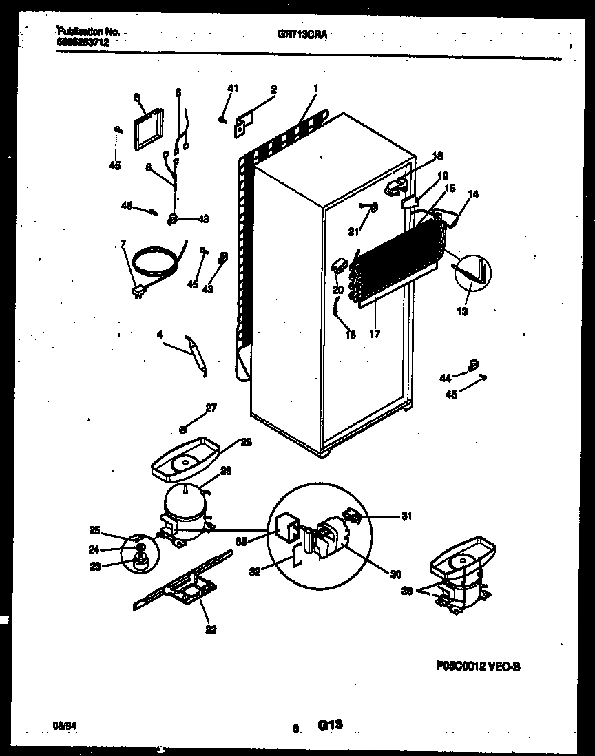 05 - SYSTEM AND AUTOMATIC DEFROST PARTS