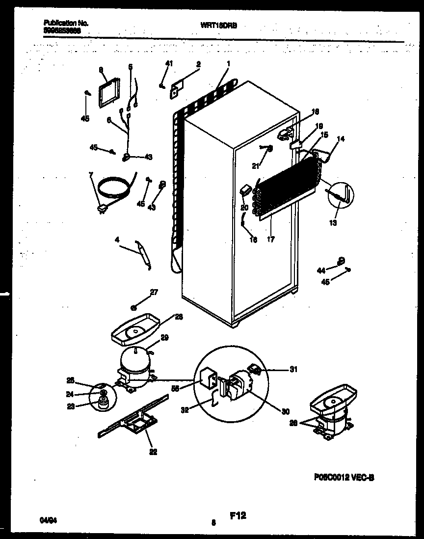 05 - SYSTEM AND AUTOMATIC DEFROST PARTS