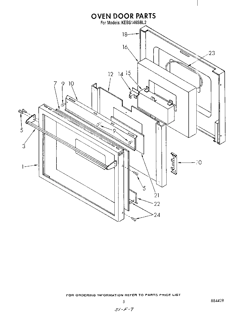 05 - OVEN DOOR