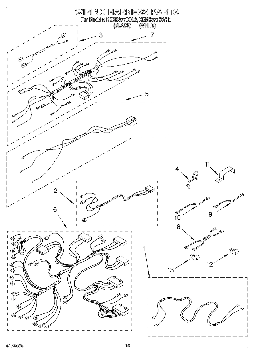 13 - WIRING HARNESS, OPTIONAL