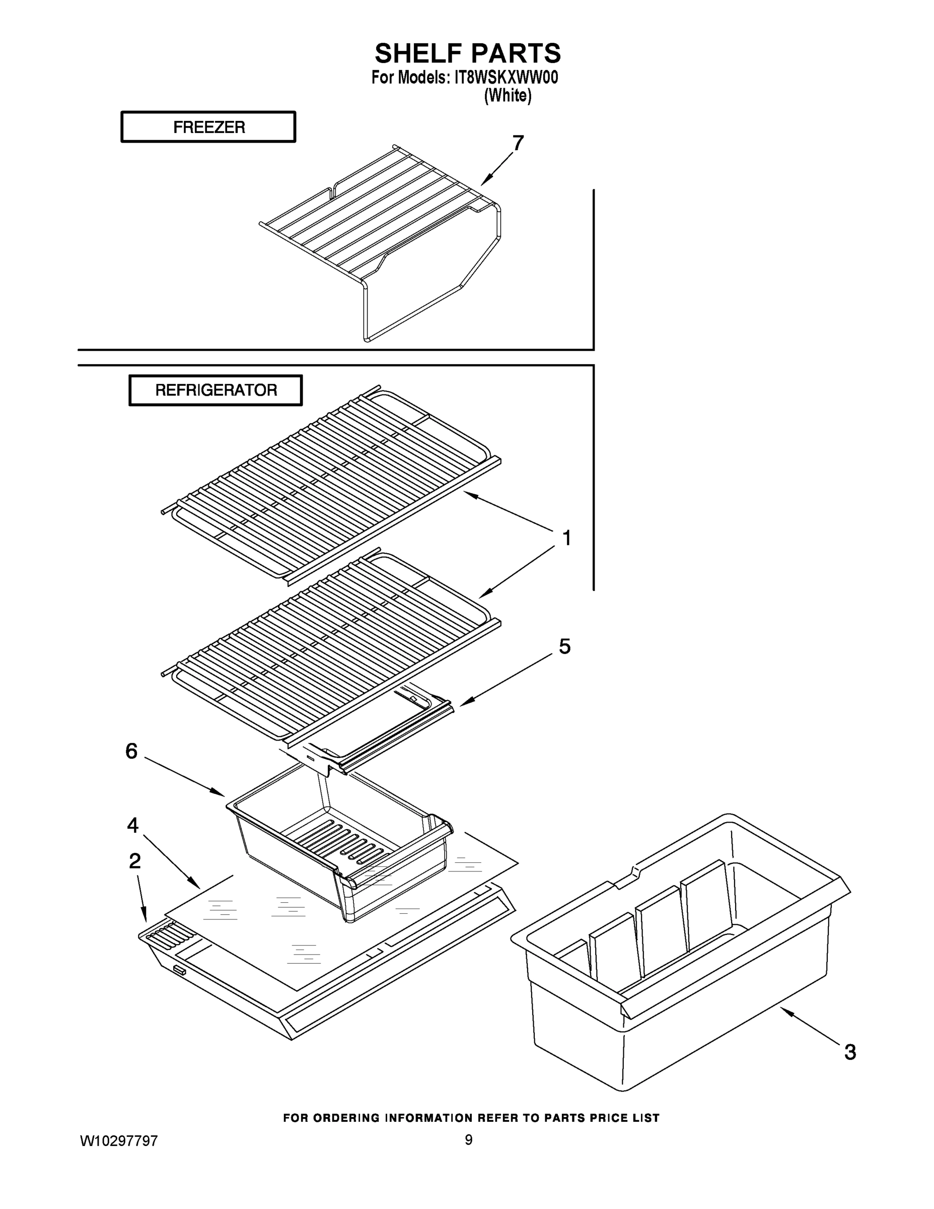05 - SHELF PARTS