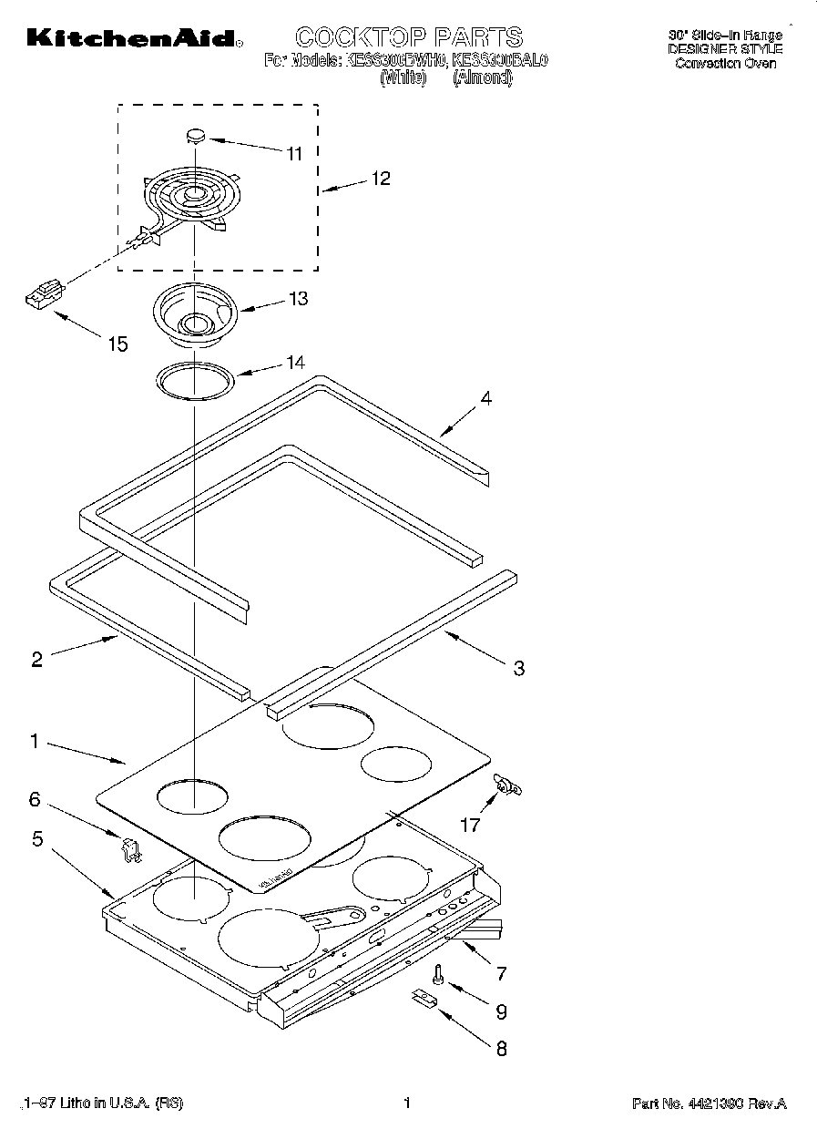 01 - COOKTOP, LITERATURE