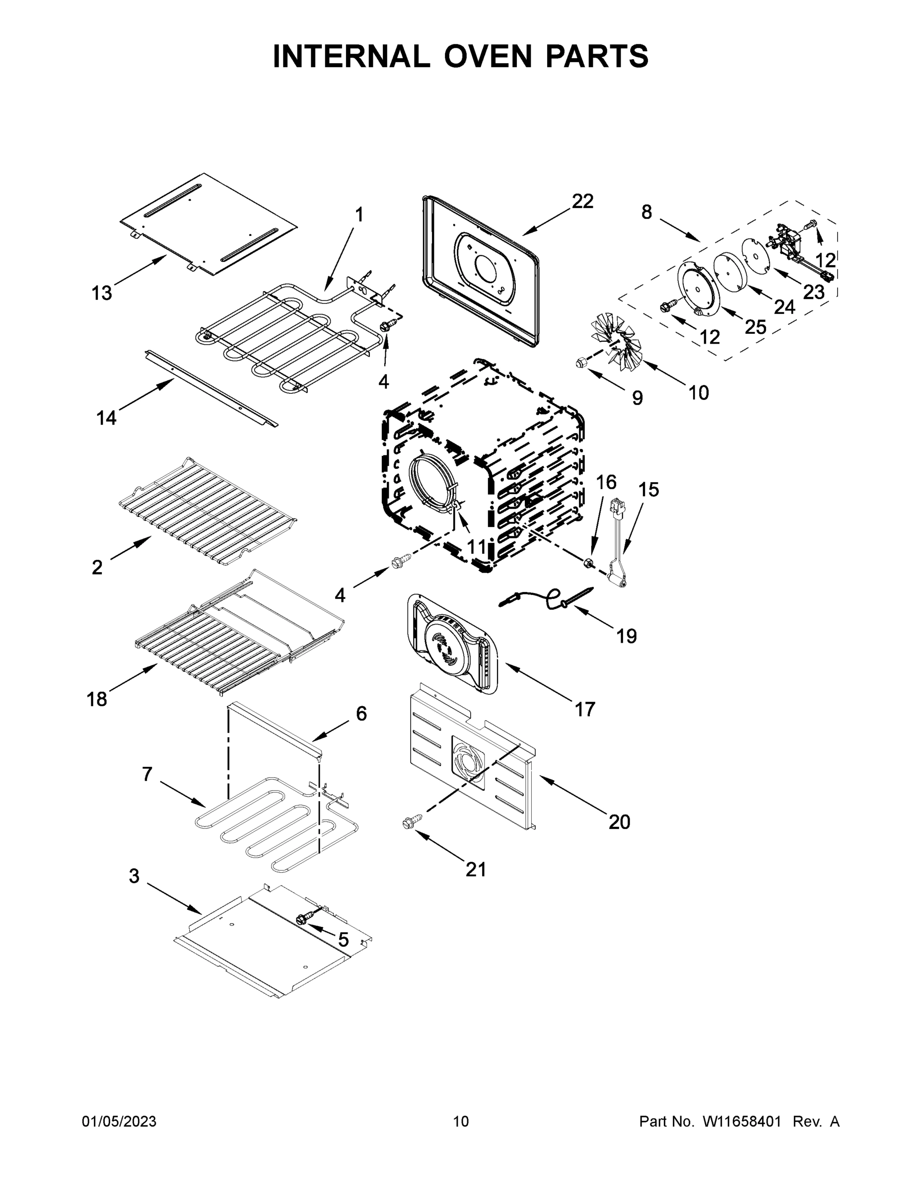 06 - INTERNAL OVEN PARTS