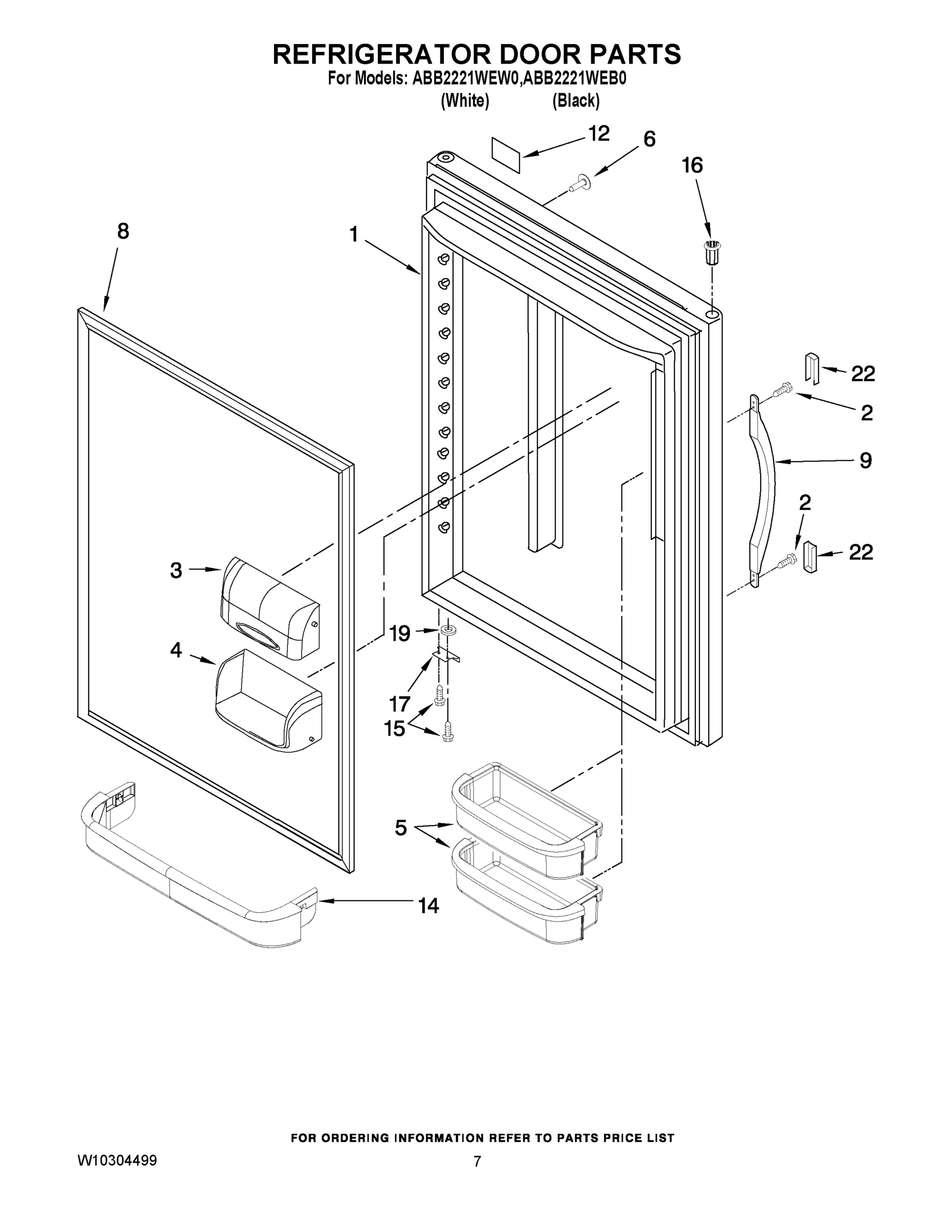 05 - REFRIGERATOR DOOR PARTS