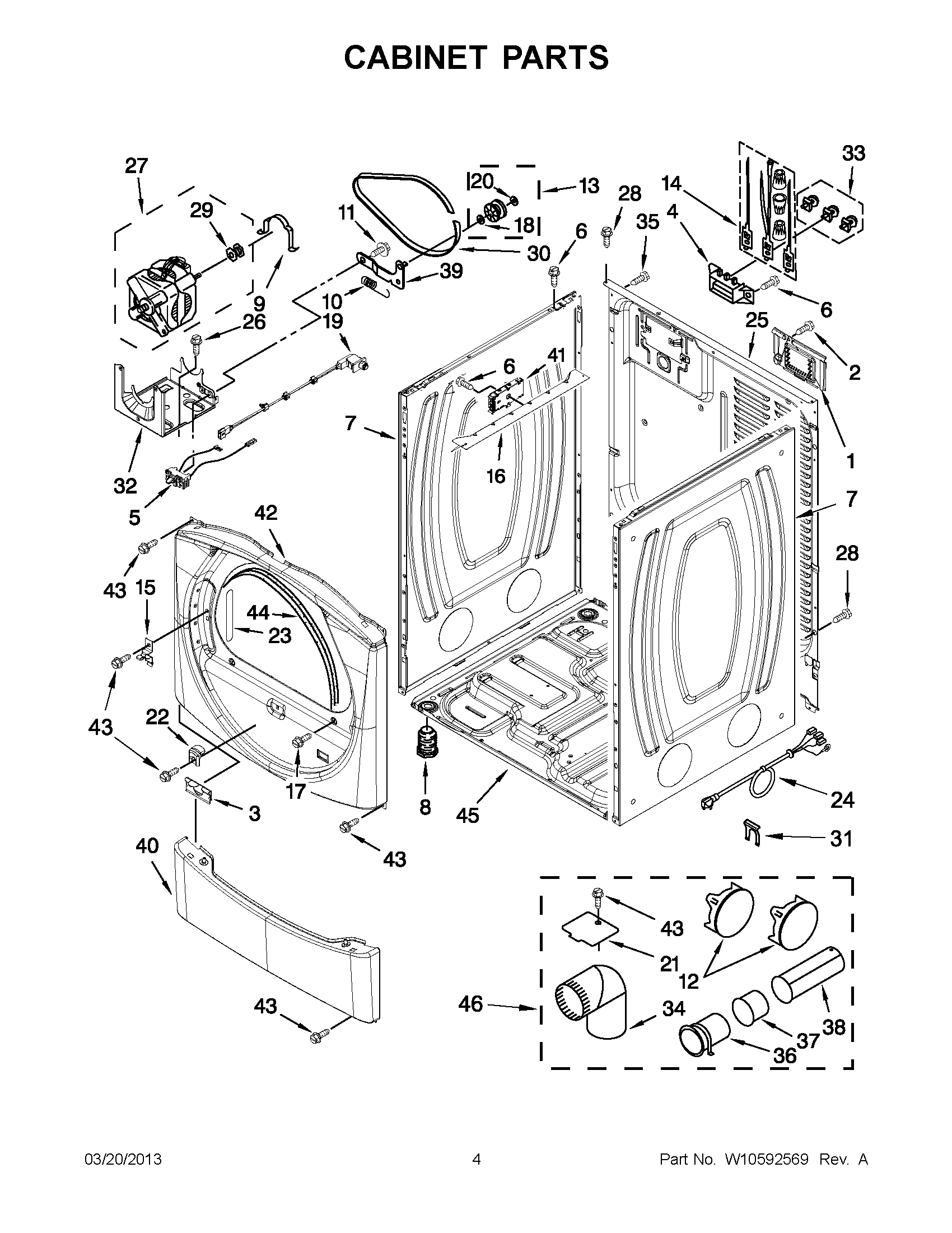 02 - CABINET PARTS