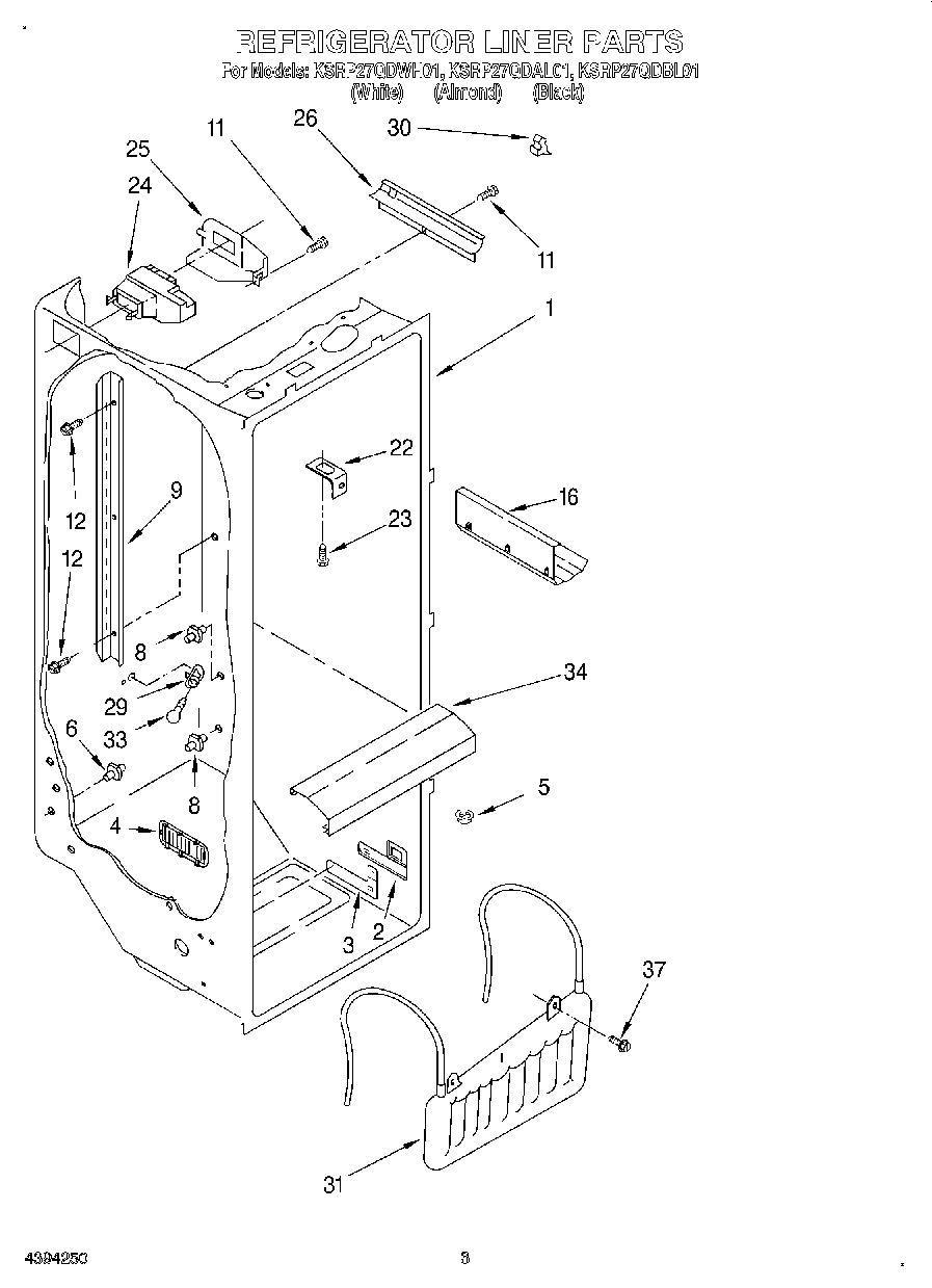 02 - REFRIGERATOR LINER