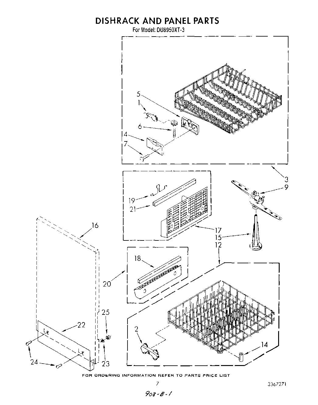 05 - DISH RACK AND PANEL