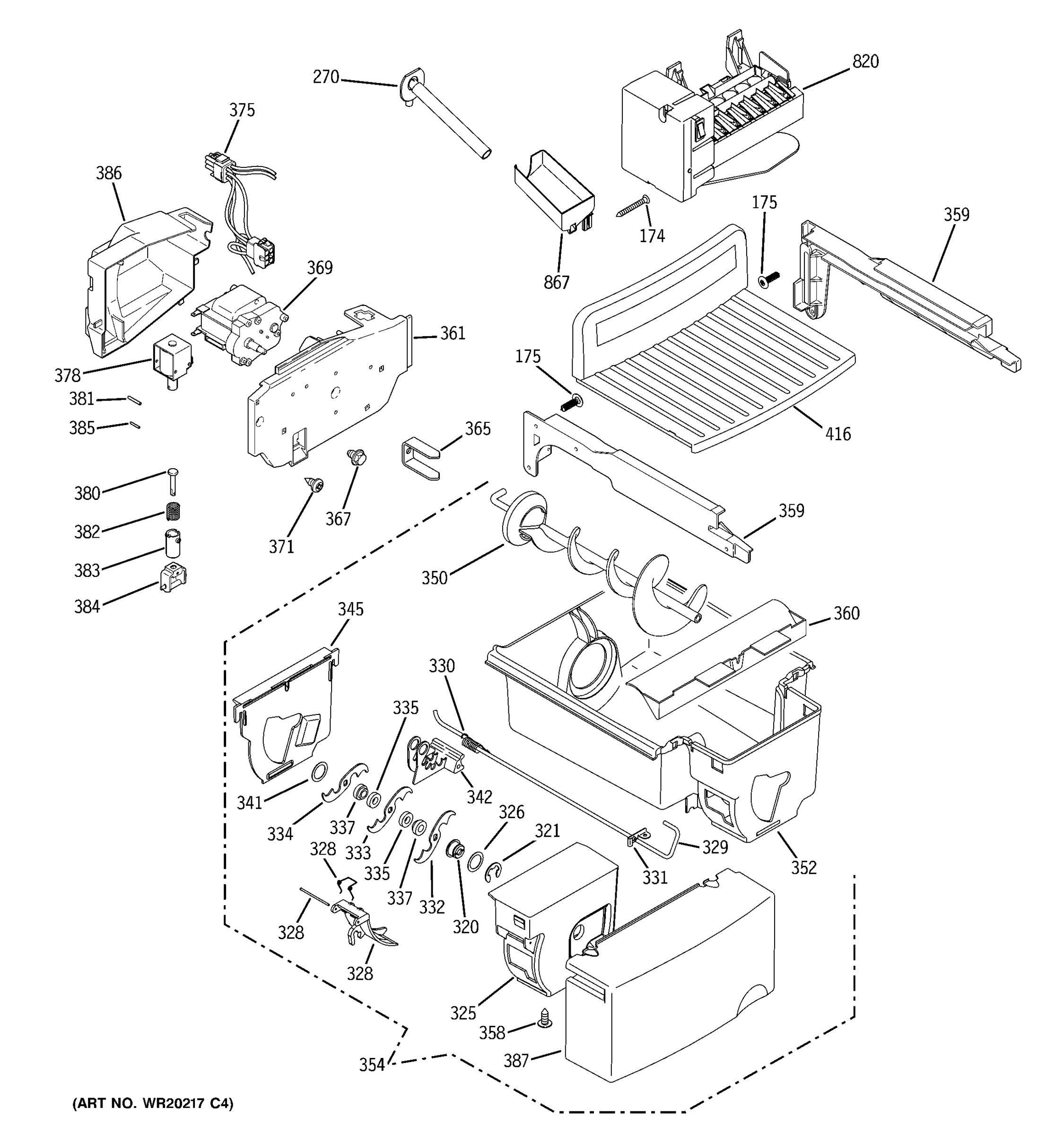 ICE MAKER & DISPENSER