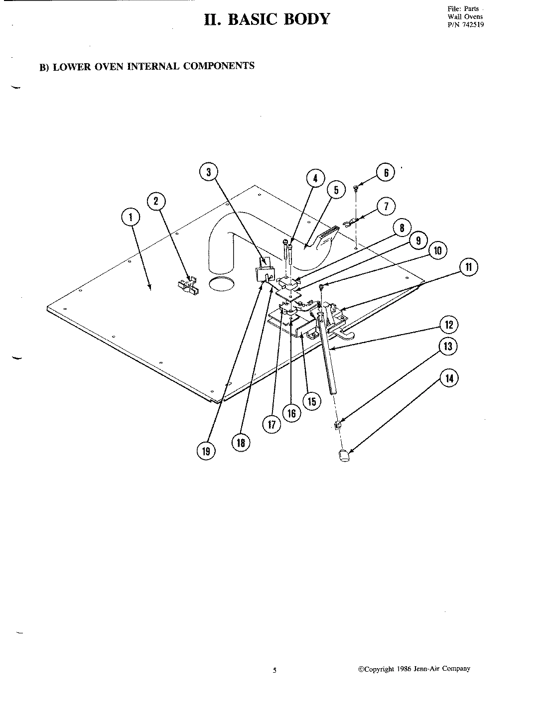 02 - BASIC BODY-LOWER OVEN/INTERNAL (W205)