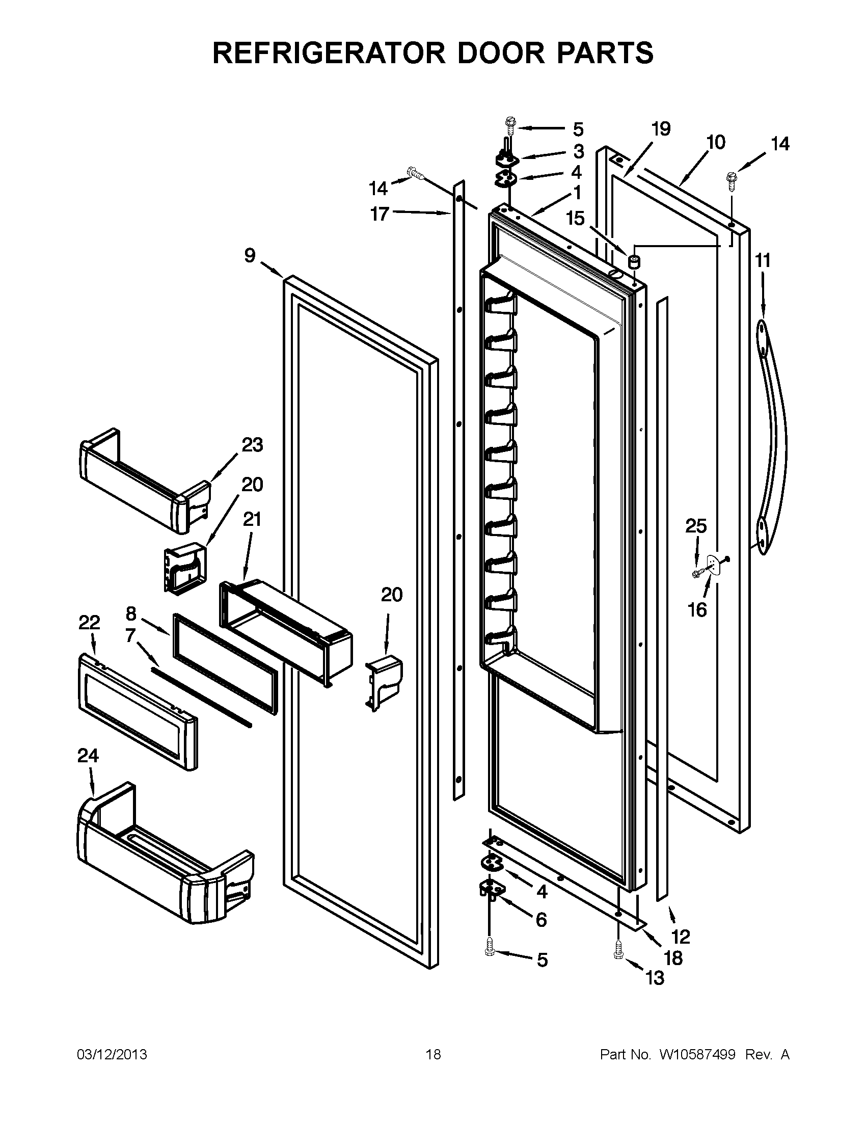 09 - REFRIGERATOR DOOR PARTS