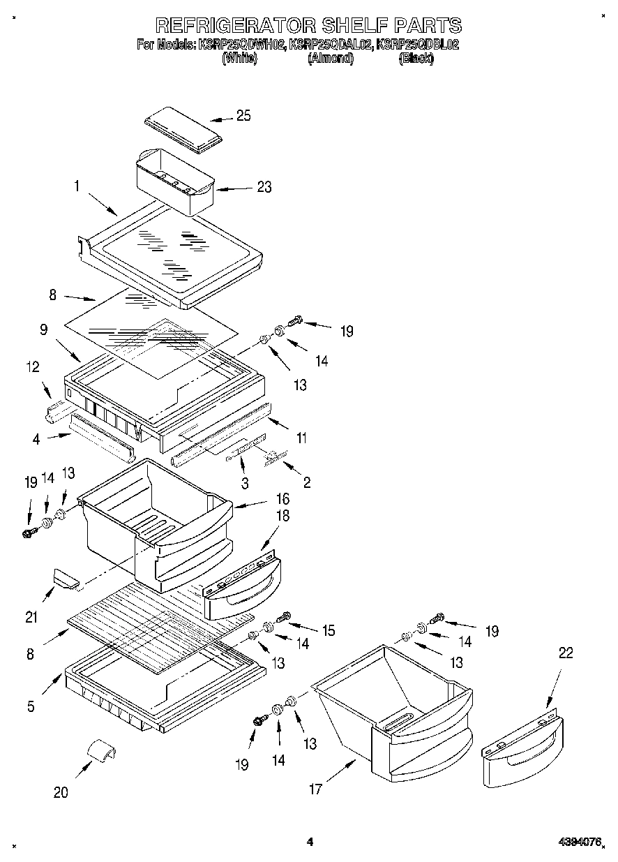 03 - REFRIGERATOR SHELF